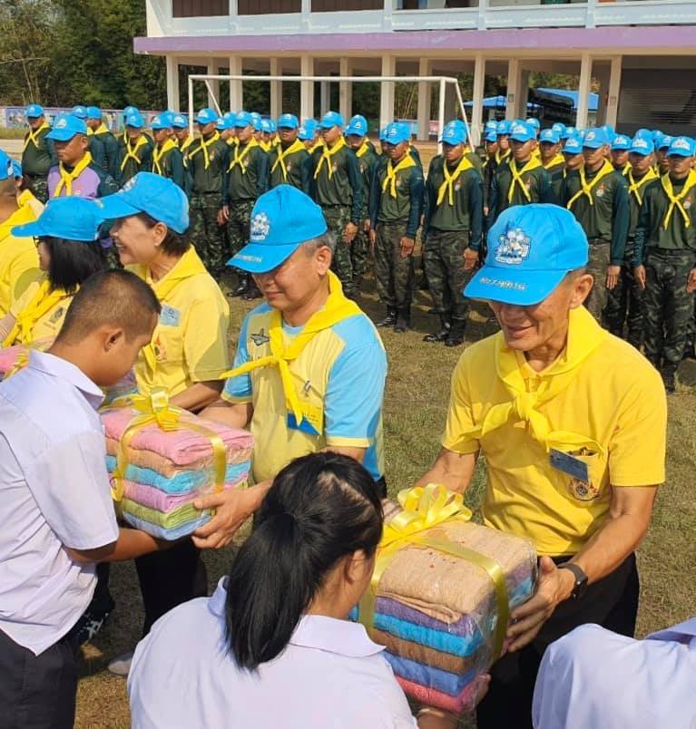กิจกรรมจิตอาสาพัฒนา เนื่องในโอกาสวันพ่อขุนรามคำแหงมหาราช และวันสำเด็จพระนเรศวรมหาราช ณ โรงเรียนโสตศึกษาจังหวัดปราจีนบุรี ตำบลเนินหอม อำเภอเมืองปราจีนบุรี จังหวัดปราจีนบุรี