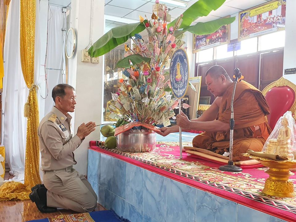 โครงการ หน่วยบำบัดทุกข์ บำรุงสุข สร้างรอยยิ้มให้กับประชาชน จังหวัดปราจีนบุรี ครั้งที่ 1/2563 ณ วัดคลองเฆ่ ตำบลบางเตย อำเภอบ้านสร้าง จังหวัดปราจีนบุรี