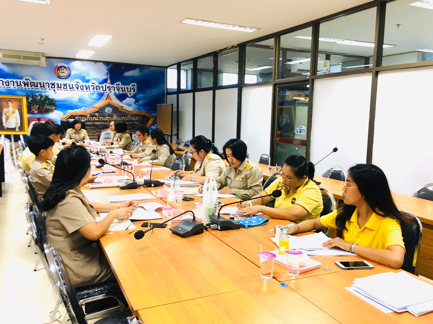 การประชุมนักวิชาการพัฒนาชุมชนจังหวัดปราจีนบุรี ครั้งที่ 11/2562 ประจำเดือนธันวาคม 2562