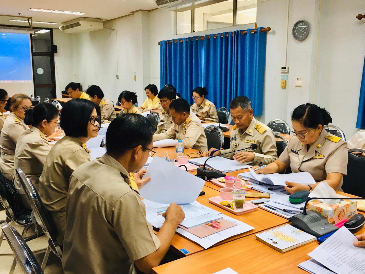 การประชุมผู้บริหารงานพัฒนาชุมชนและนักวิชาการพัฒนาชุมชนจังหวัดปราจีนบุรี ครั้งที่ 11/2562 ประจำเดือนธันวาคม 2562