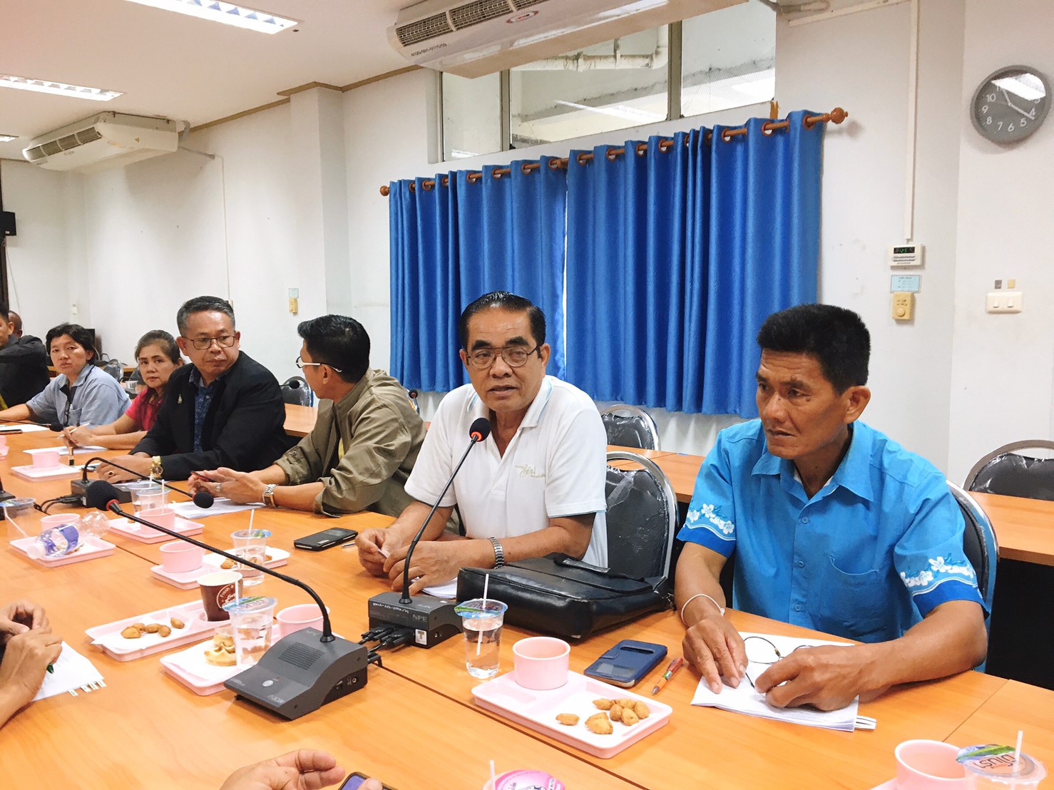 การประชุมคณะกรรมการเครือข่ายกองทุนแม่ของแผ่นดิน ระดับอำเภอ