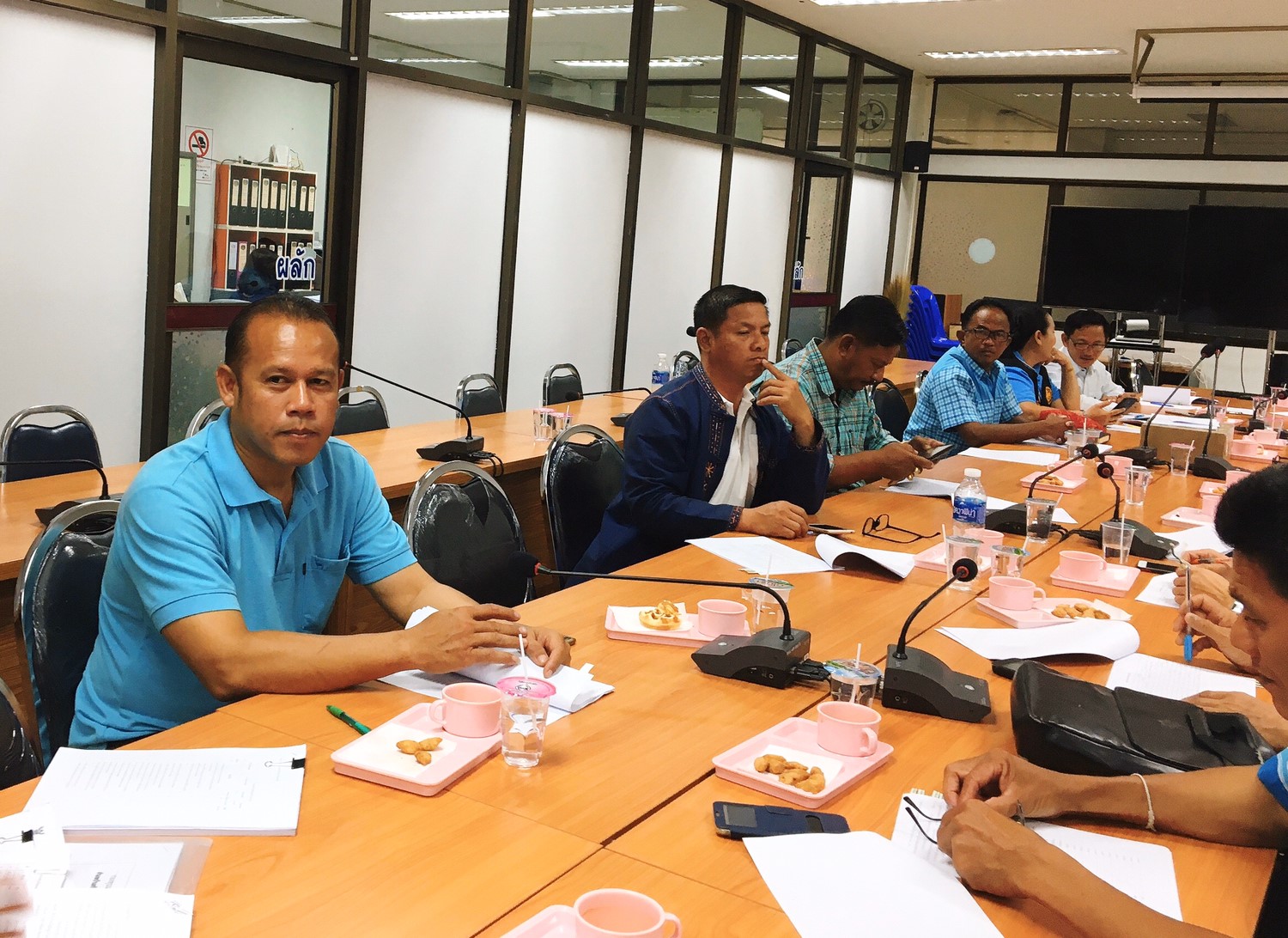 การประชุมคณะกรรมการเครือข่ายกองทุนแม่ของแผ่นดิน ระดับอำเภอ