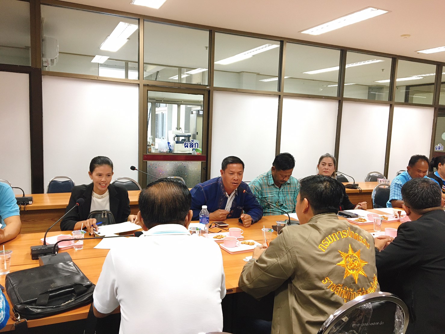 การประชุมคณะกรรมการเครือข่ายกองทุนแม่ของแผ่นดิน ระดับอำเภอ