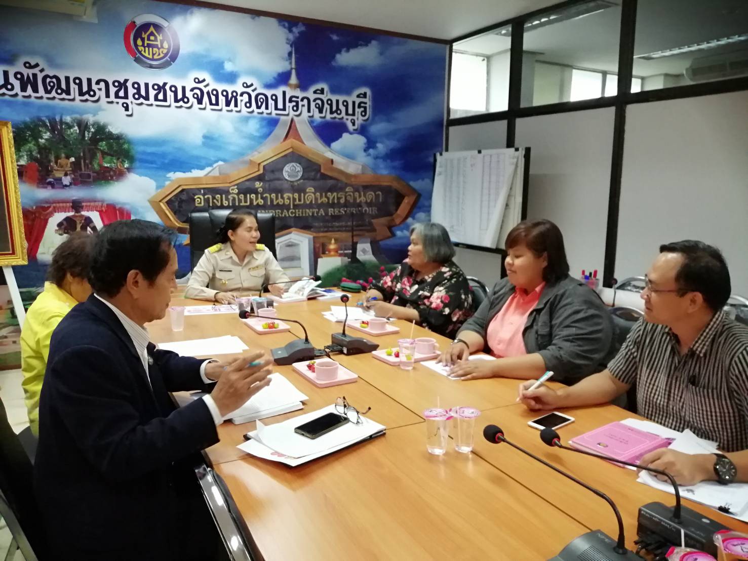 การประชุมทีมผู้นำอาสาพัฒนาบ้านเกิดระดับจังหวัด ครั้งที่ 1/2563