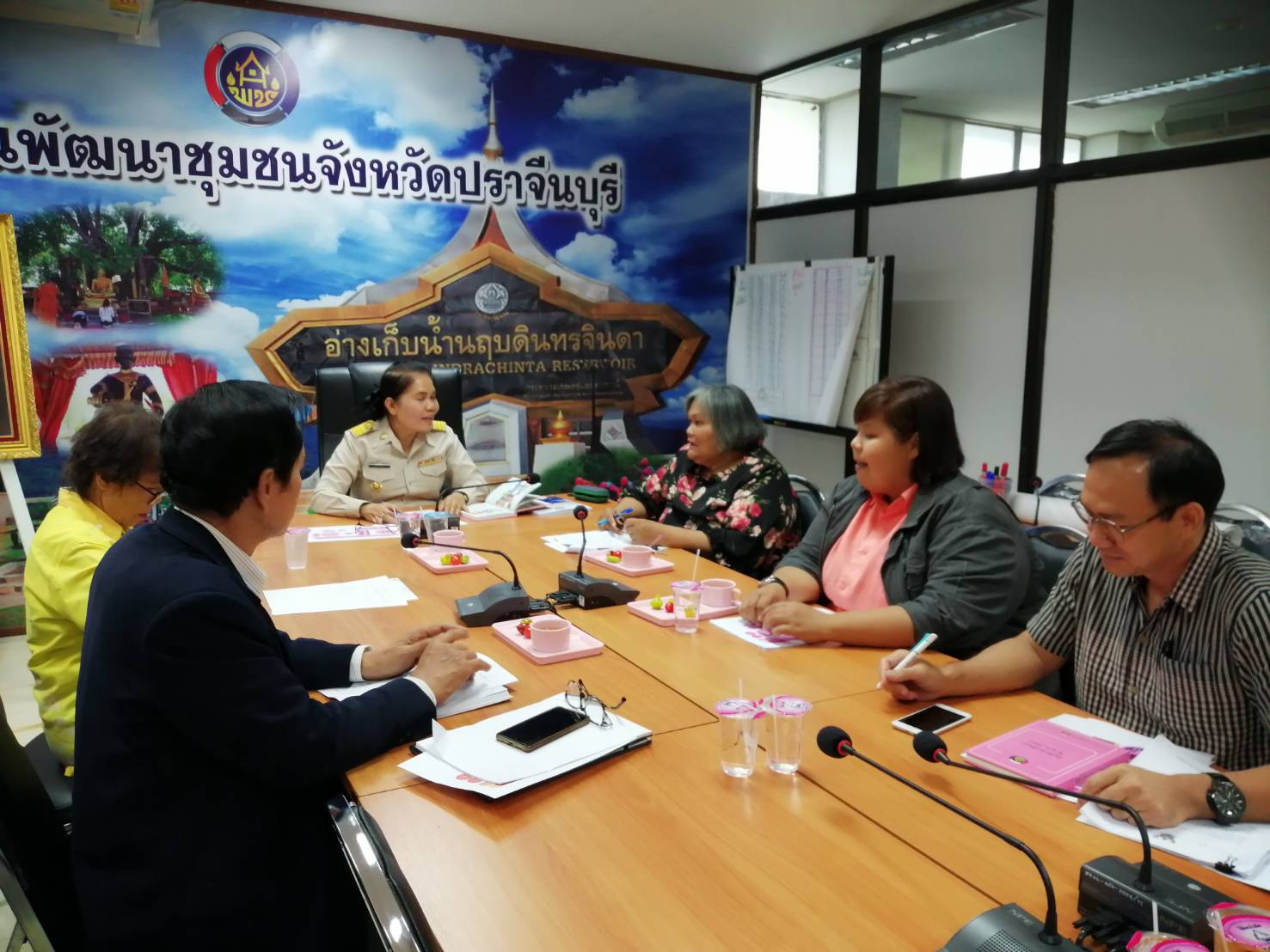 การประชุมทีมผู้นำอาสาพัฒนาบ้านเกิดระดับจังหวัด ครั้งที่ 1/2563