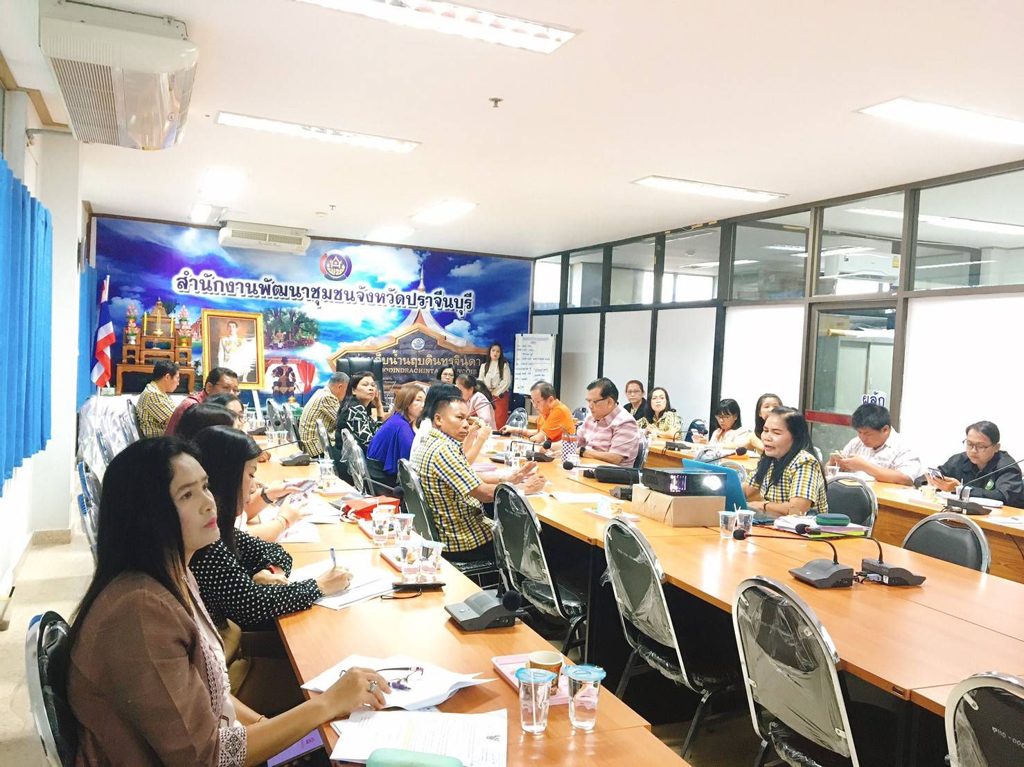 การประชุมเชิงปฏิบัติการคณะทำงานขับเคลื่อนการพัฒนาเศรษฐกิจฐานรากและประชารัฐจังหวัดปราจีนบุรี ตามโครงการประชุมกลไกขับเคลื่อนการพัฒนาเศรษฐกิจฐานรากและประชารัฐระดับจังหวัด  ครั้งที่ 1/2563
