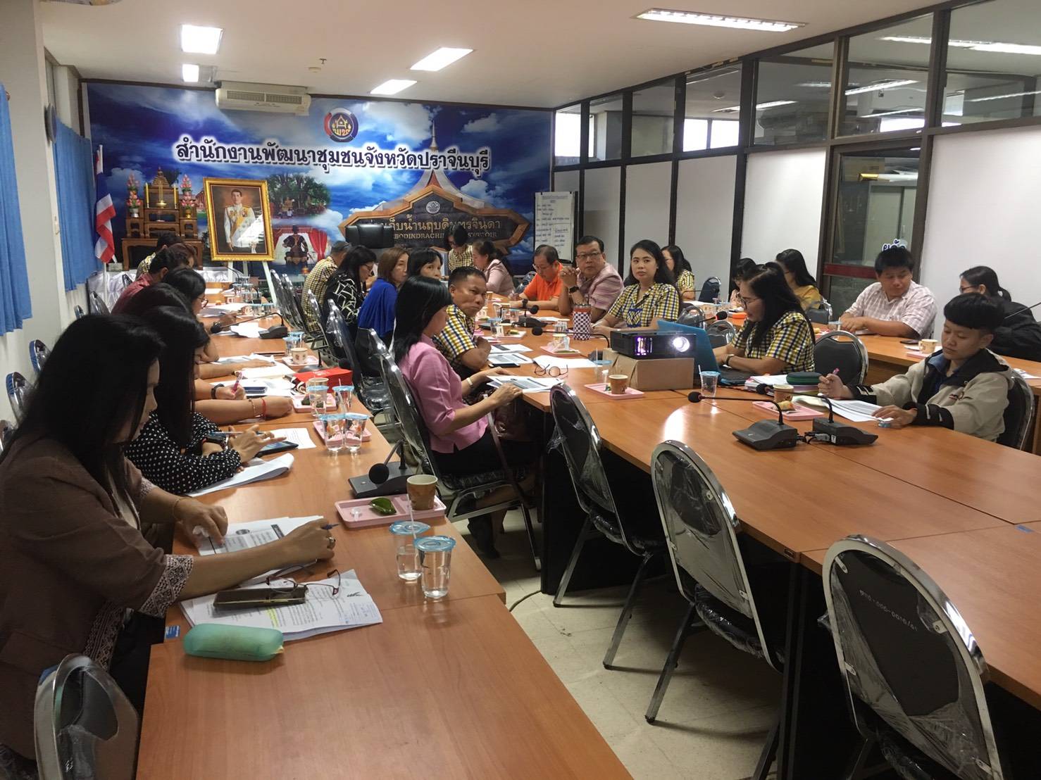 การประชุมเชิงปฏิบัติการคณะทำงานขับเคลื่อนการพัฒนาเศรษฐกิจฐานรากและประชารัฐจังหวัดปราจีนบุรี ตามโครงการประชุมกลไกขับเคลื่อนการพัฒนาเศรษฐกิจฐานรากและประชารัฐระดับจังหวัด  ครั้งที่ 1/2563
