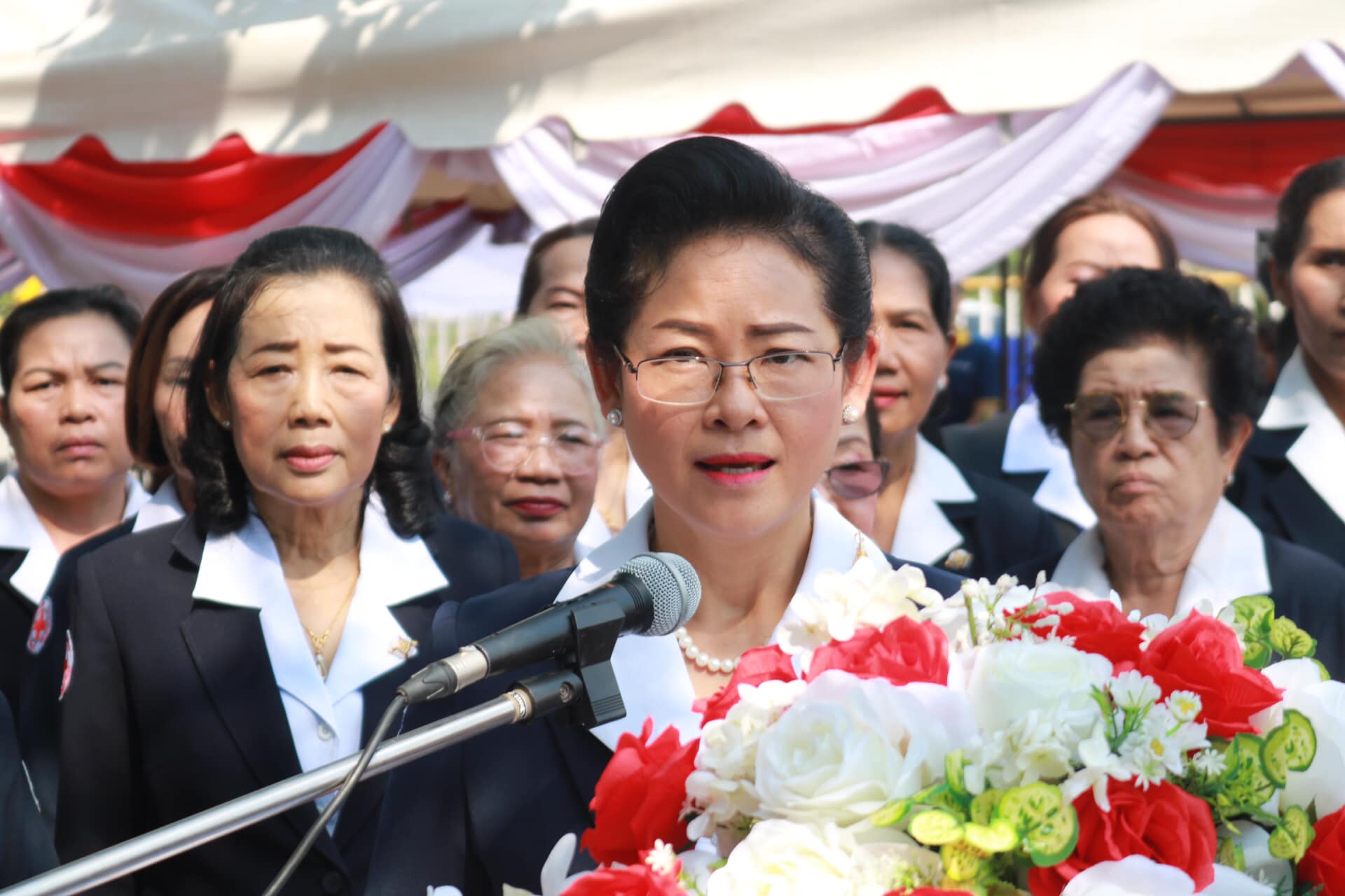 พิธีเปิดงานวันรวมน้ำใจสู่กาชาดจังหวัดปราจีนบุรี ประจำปี 2563