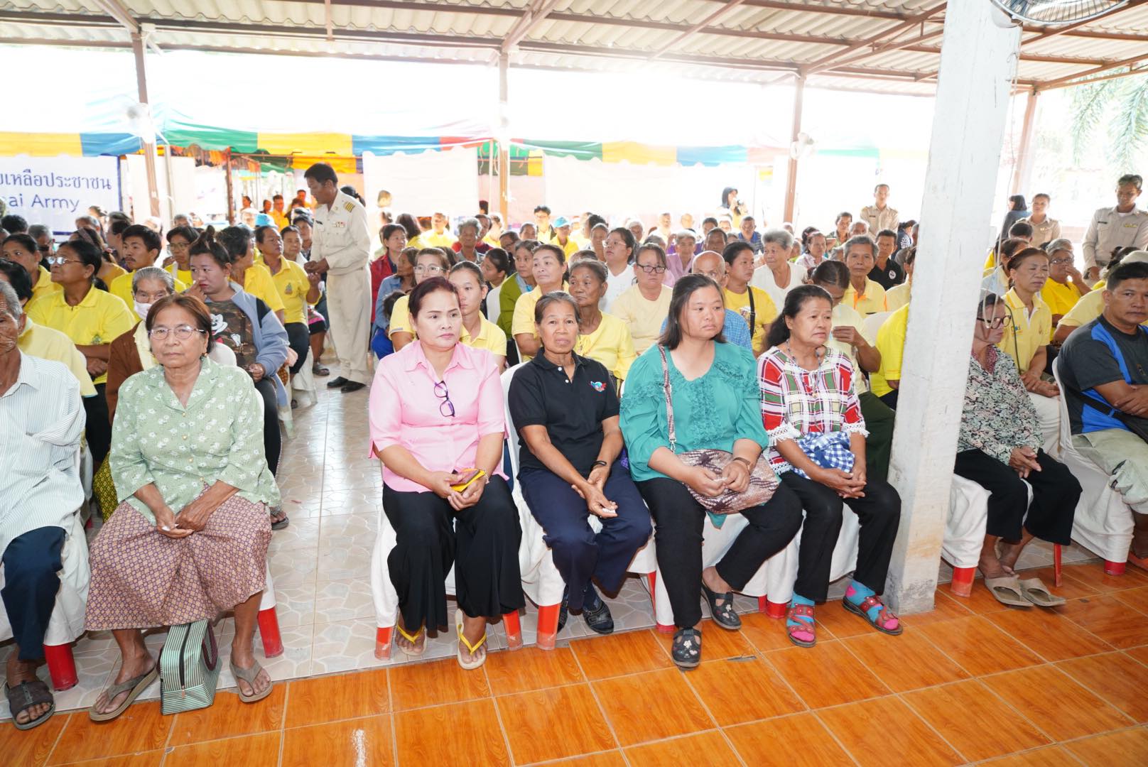 โครงการหน่วยบำบัดทุกข์ บำรุงสุข สร้างรอยยิ้มให้ประชาชน จังหวัดปราจีนบุรี ครั้งที่ 2/2563  ณ  วัดทุ่งวิจิตร หมู่ที่ 10 ตำบลสะพานหิน อำเภอนาดี จังหวัดปราจีนบุรี