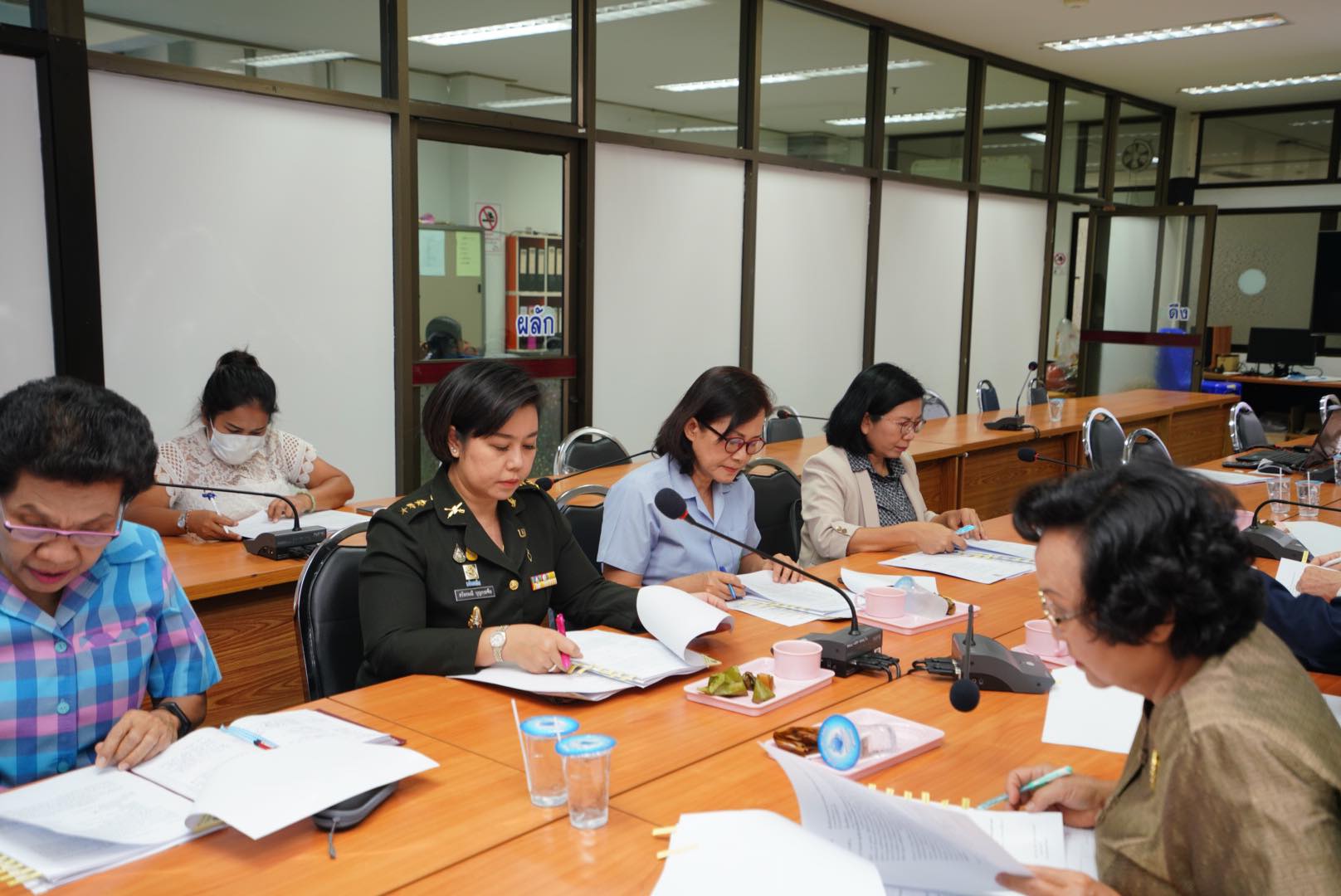 การประชุมคณะกรรมการบริหารกองทุนพัฒนาเด็กชนบท ในพระราชูปถัมภ์สมเด็จพระเทพรัตนราชสุดาฯ สยามบรมราชกุมารี จังหวัดปราจีนบุรี ครั้งที่ 1/2563