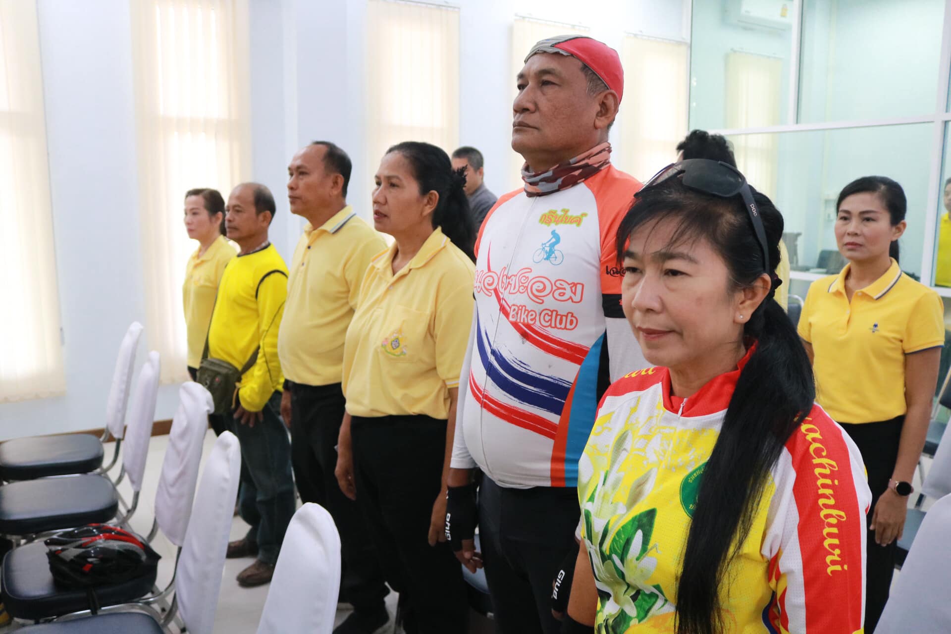 พิธีเปิด “โครงการ พม.ห่วงใย ดูแลทุกข์สุข ปั่นปันน้ำใจให้ผู้ด้อยโอกาสเฉลิมพระเกียรติ เนื่องในโอกาสมหามงคลพระราชพิธีบรมราชาภิเษก”