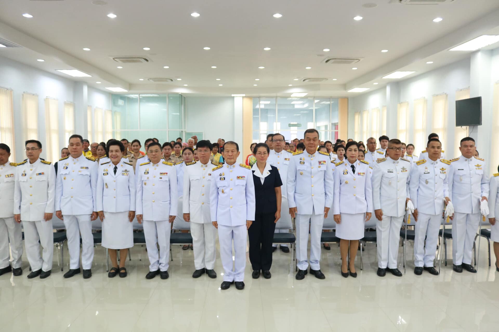 พิธีเปิด “โครงการ พม.ห่วงใย ดูแลทุกข์สุข ปั่นปันน้ำใจให้ผู้ด้อยโอกาสเฉลิมพระเกียรติ เนื่องในโอกาสมหามงคลพระราชพิธีบรมราชาภิเษก”