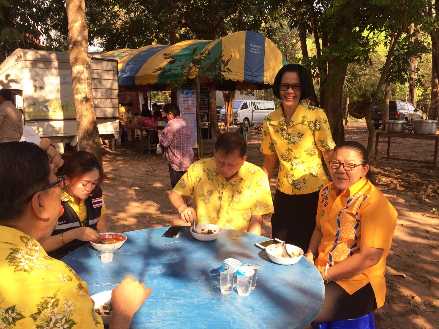 โครงการหน่วยบำบัดทุกข์ บำรุงสุข สร้างรอยยิ้มให้ประชาชน จังหวัดปราจีนบุรี ครั้งที่ 2/2563  ณ  วัดทุ่งวิจิตร หมู่ที่ 10 ตำบลสะพานหิน อำเภอนาดี จังหวัดปราจีนบุรี