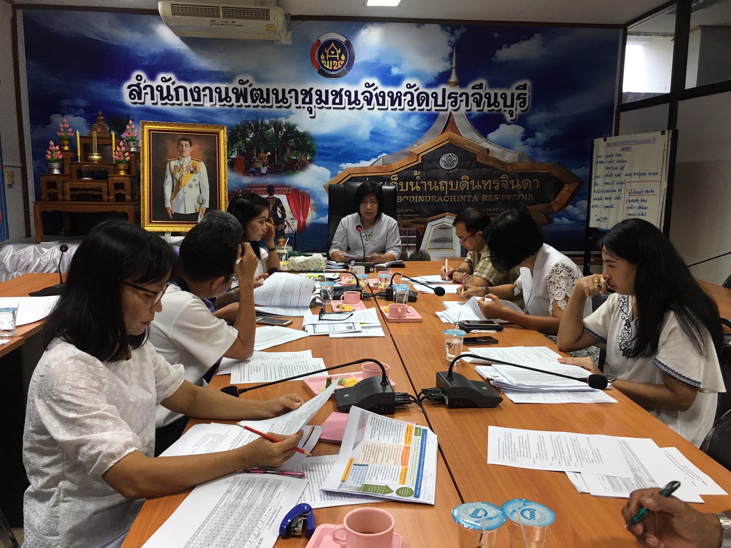 การประชุมนักวิชาการพัฒนาชุมชนจังหวัดปราจีนบุรี ครั้งที่ 1/2563