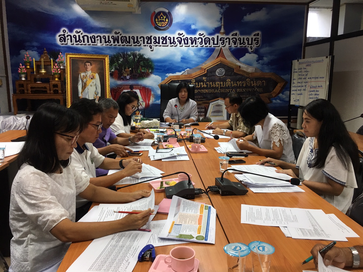 การประชุมนักวิชาการพัฒนาชุมชนจังหวัดปราจีนบุรี ครั้งที่ 1/2563