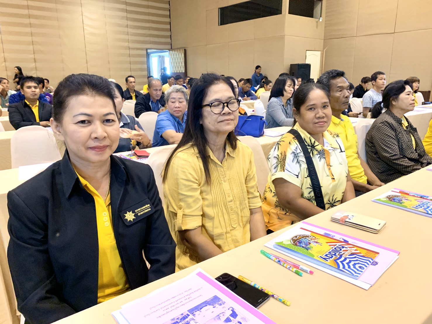 โครงการอบรมแกนนำพัฒนาหมู่บ้านเศรษฐกิจพอเพียง ณ ฮิลล์ไซต์ คันทรีโฮม ตำบลนนทรี อำเภอกบินทร์บุรี จังหวัดปราจีนบุรี