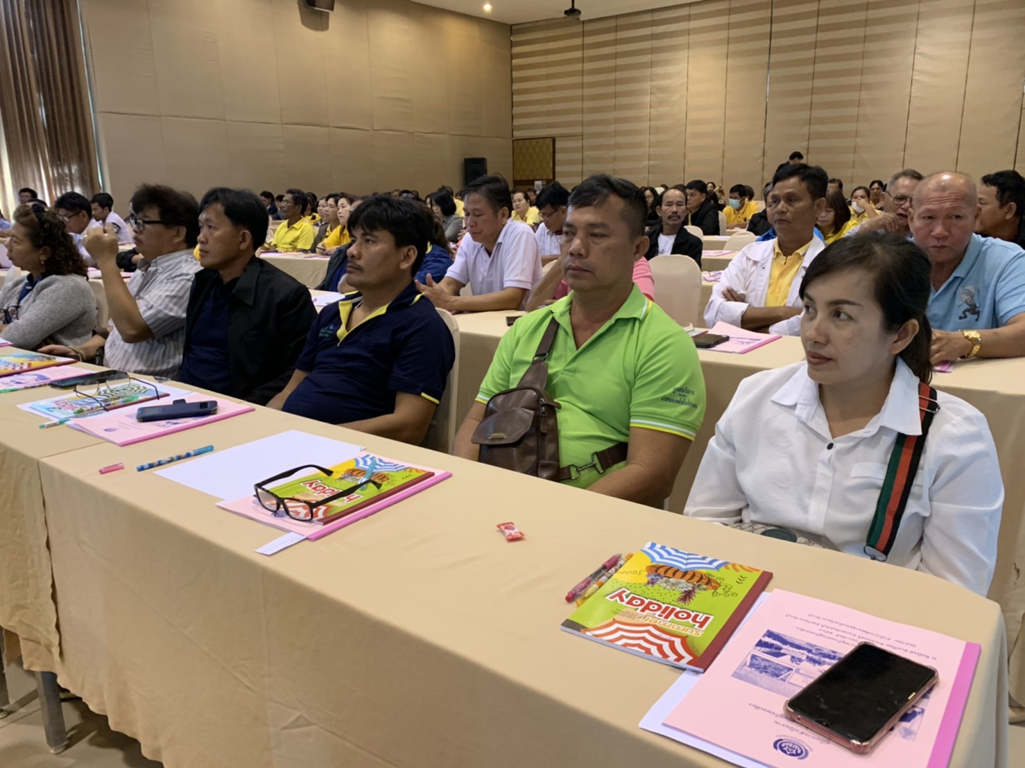 โครงการอบรมแกนนำพัฒนาหมู่บ้านเศรษฐกิจพอเพียง ณ ฮิลล์ไซต์ คันทรีโฮม ตำบลนนทรี อำเภอกบินทร์บุรี จังหวัดปราจีนบุรี