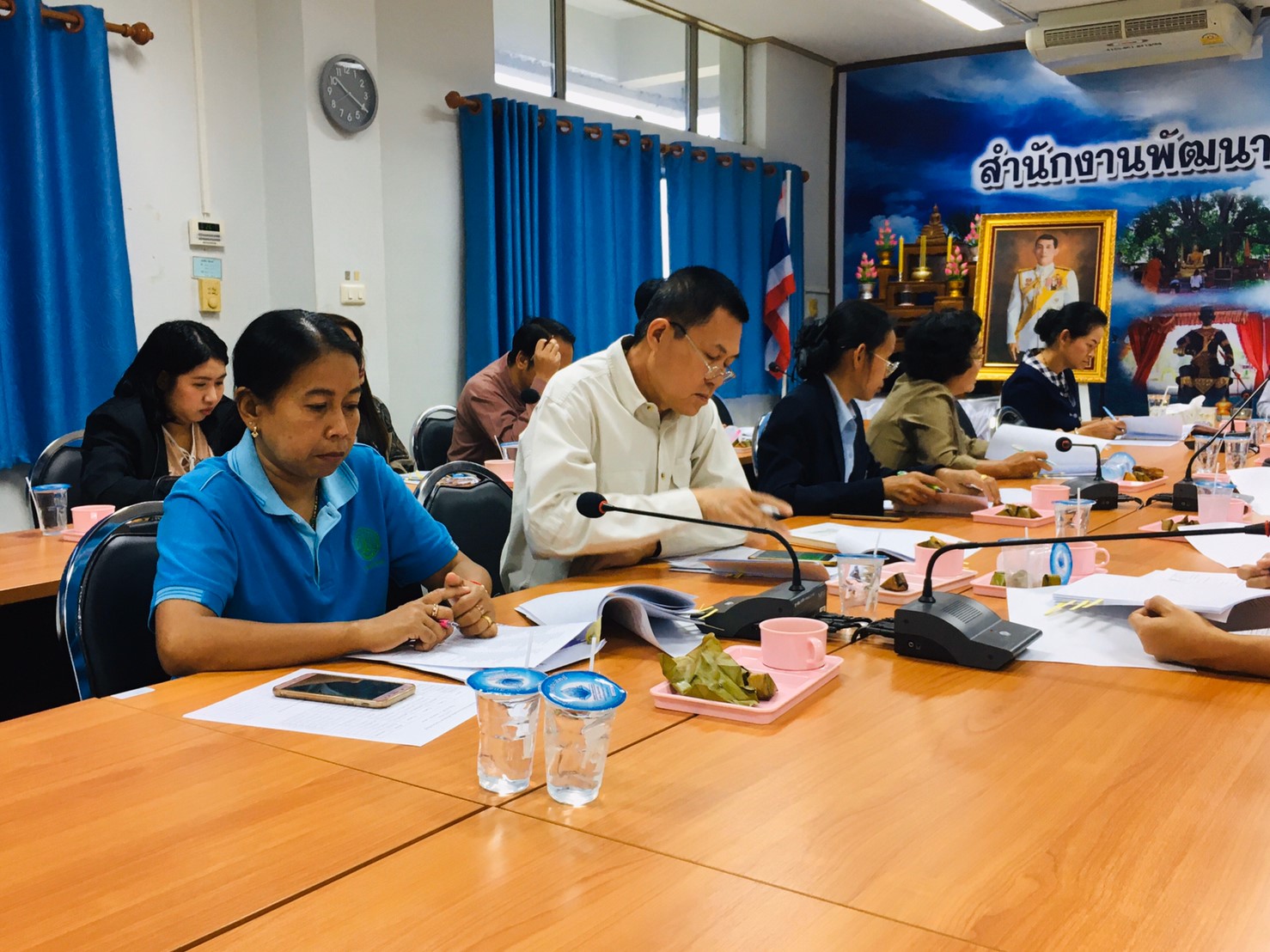 การประชุมคณะกรรมการบริหารกองทุนพัฒนาเด็กชนบท ในพระราชูปถัมภ์สมเด็จพระเทพรัตนราชสุดาฯ สยามบรมราชกุมารี จังหวัดปราจีนบุรี ครั้งที่ 1/2563