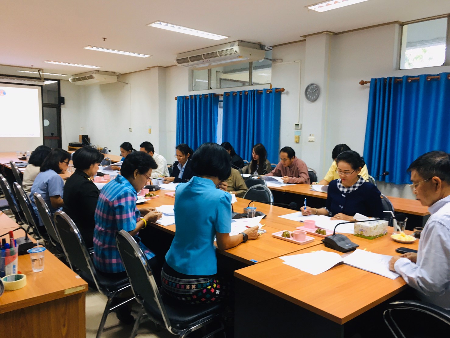 การประชุมคณะกรรมการบริหารกองทุนพัฒนาเด็กชนบท ในพระราชูปถัมภ์สมเด็จพระเทพรัตนราชสุดาฯ สยามบรมราชกุมารี จังหวัดปราจีนบุรี ครั้งที่ 1/2563