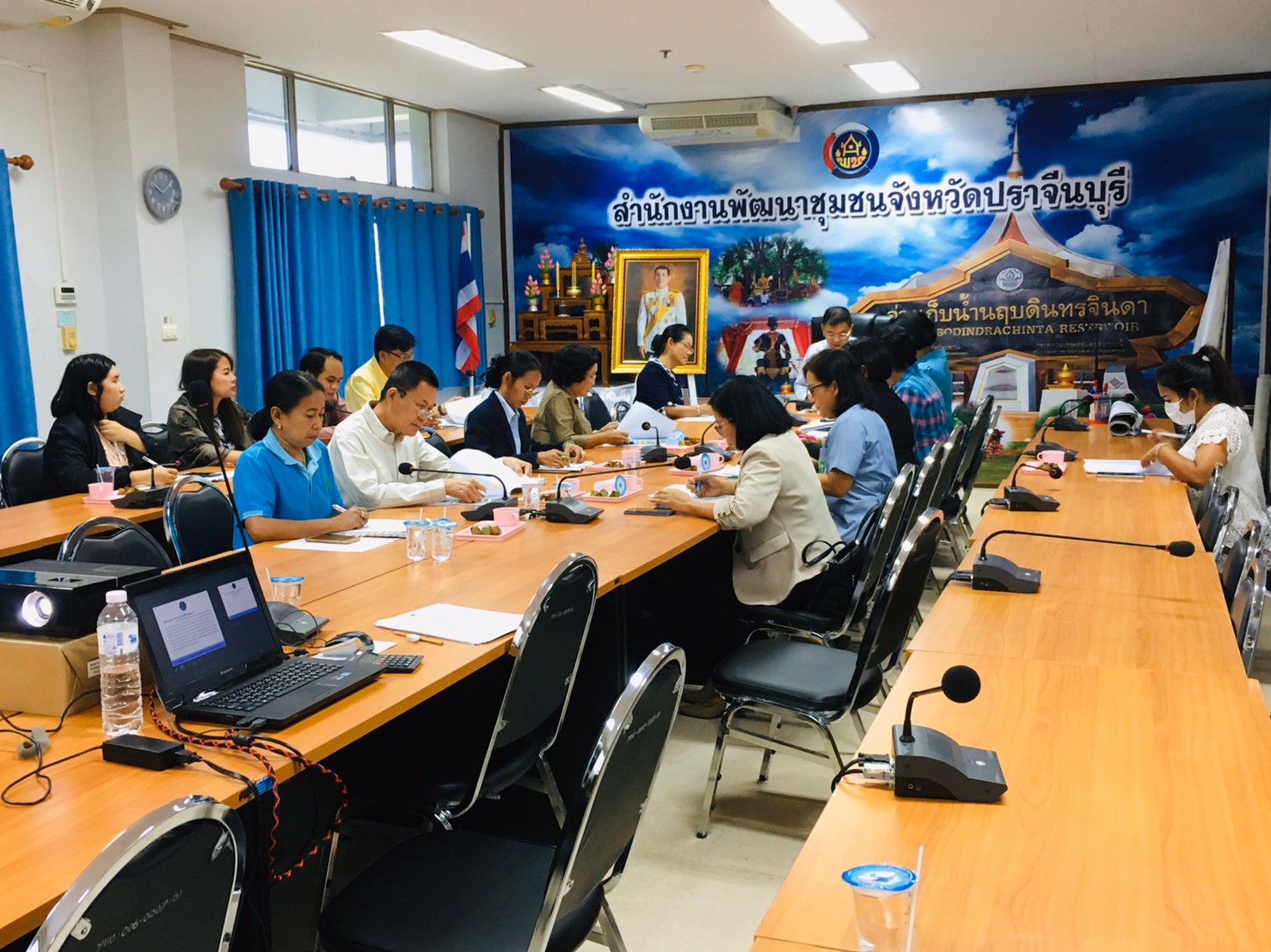 การประชุมคณะกรรมการบริหารกองทุนพัฒนาเด็กชนบท ในพระราชูปถัมภ์สมเด็จพระเทพรัตนราชสุดาฯ สยามบรมราชกุมารี จังหวัดปราจีนบุรี ครั้งที่ 1/2563