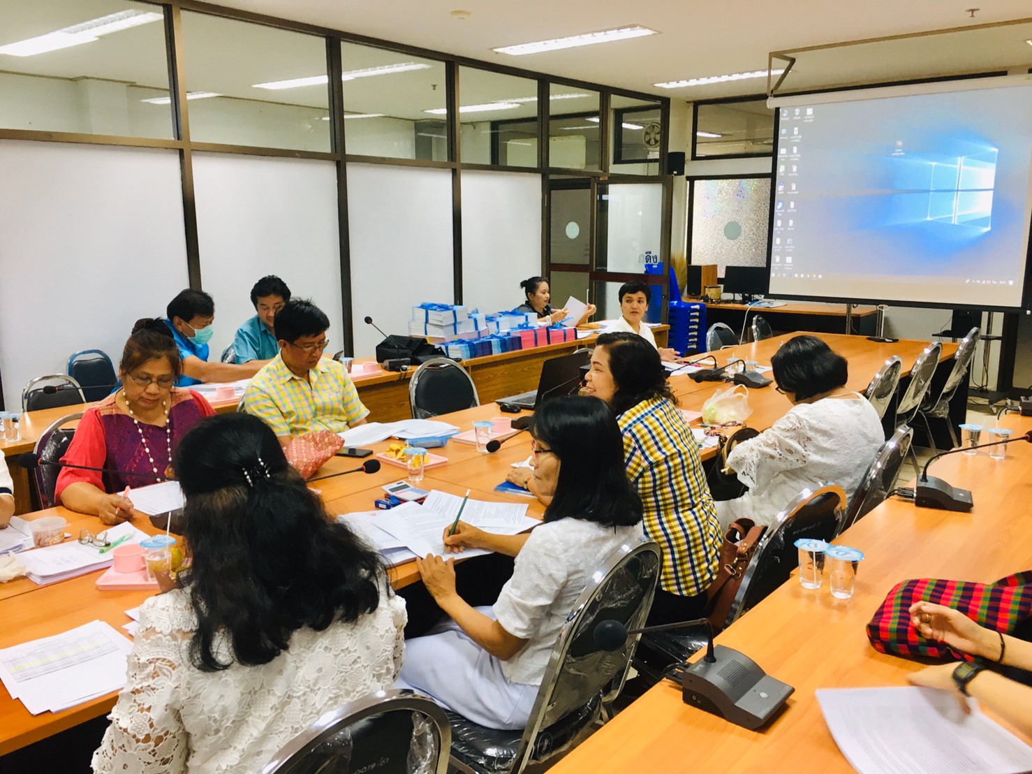 การประชุมผู้บริหารงานพัฒนาชุมชน สำนักงานพัฒนาชุมชนจังหวัดปราจีนบุรี ครั้งที่ 1/2563