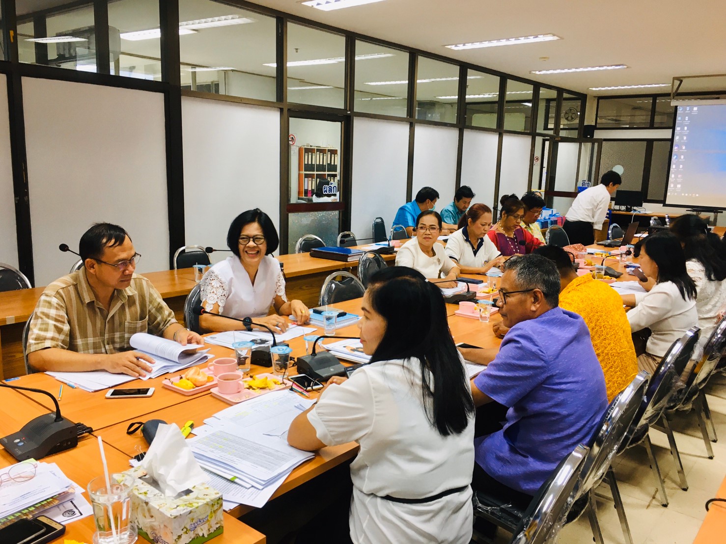การประชุมผู้บริหารงานพัฒนาชุมชน สำนักงานพัฒนาชุมชนจังหวัดปราจีนบุรี ครั้งที่ 1/2563