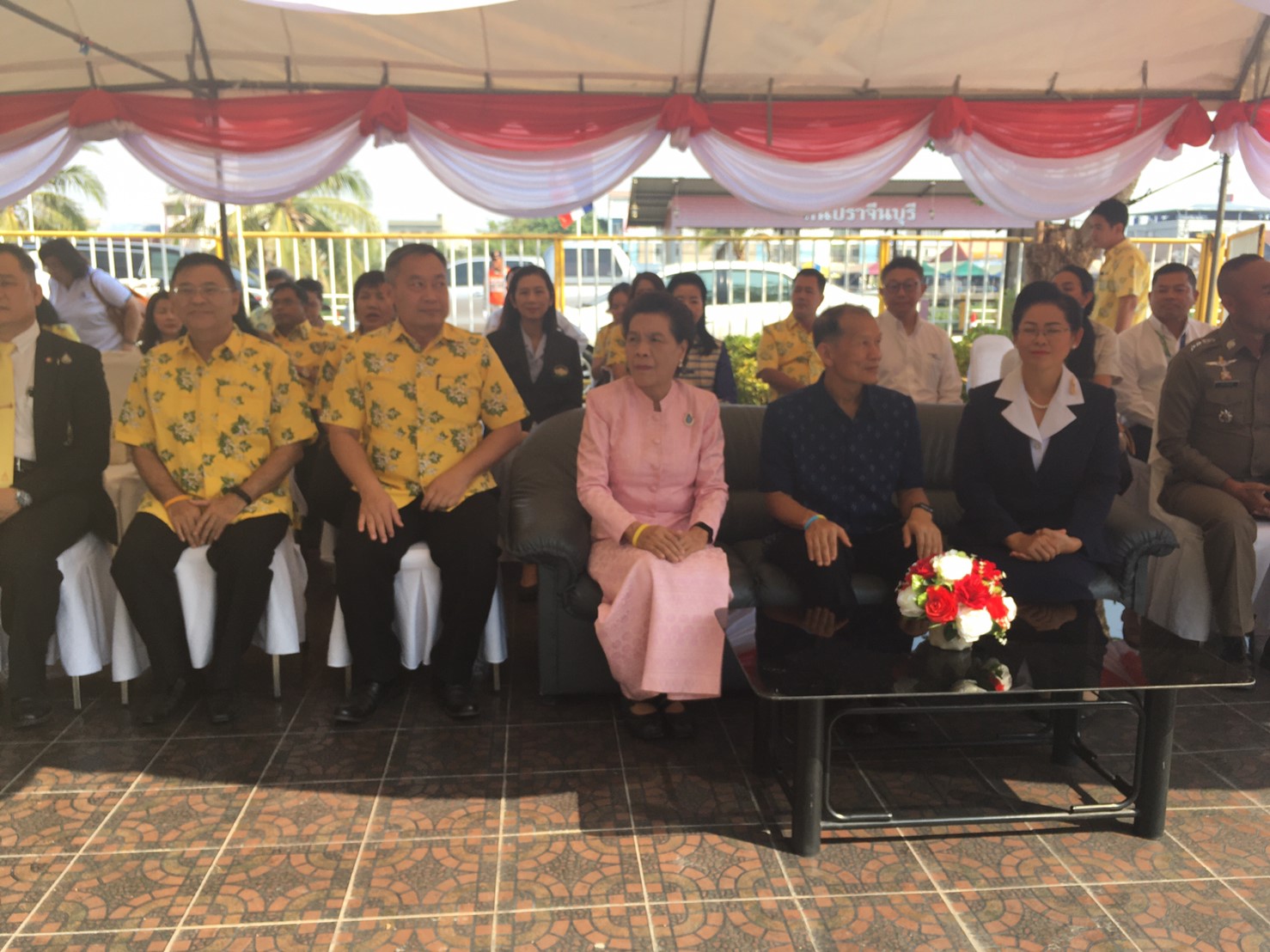 พิธีเปิดงานวันรวมน้ำใจสู่กาชาดจังหวัดปราจีนบุรี ประจำปี 2563