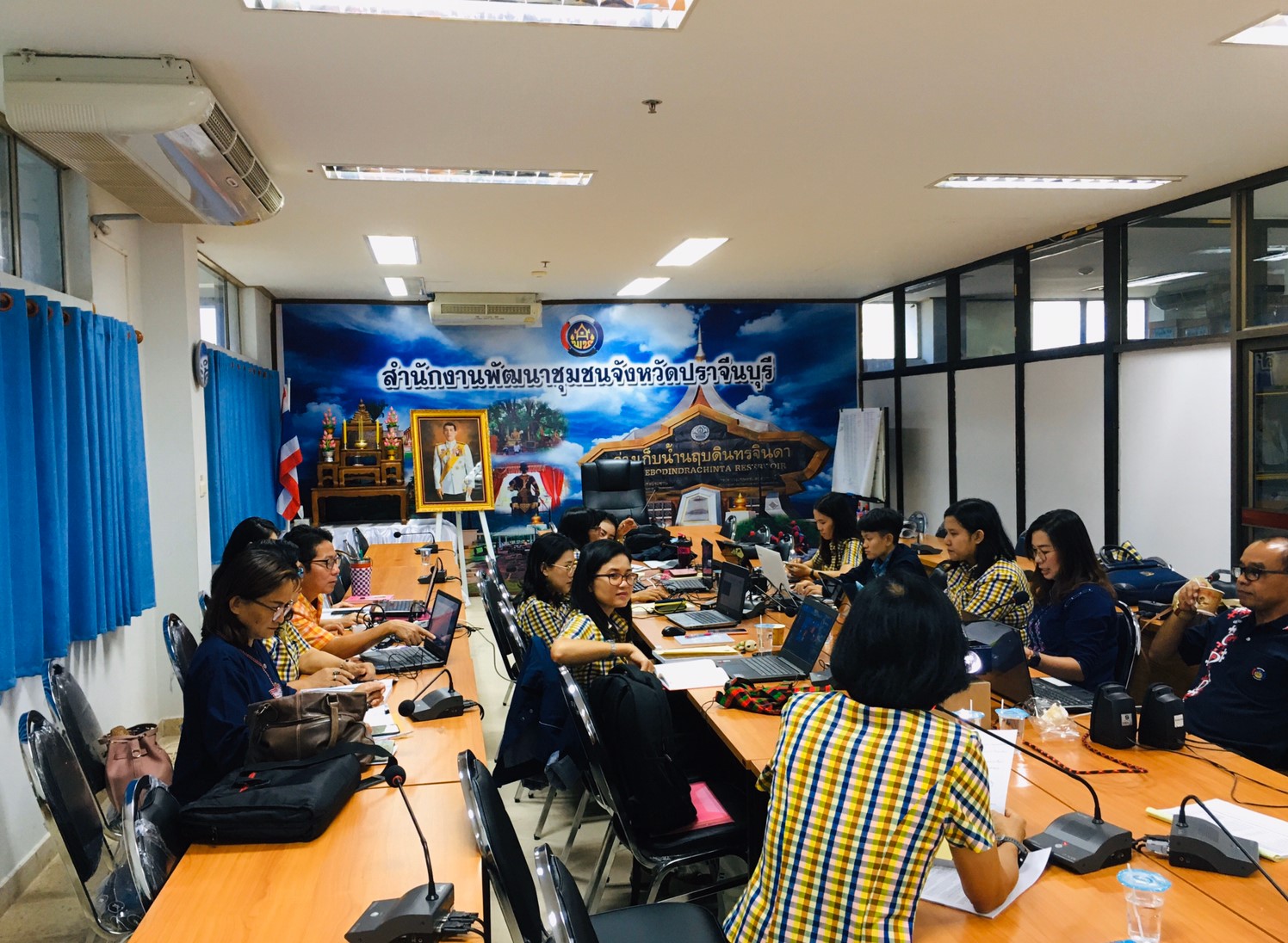 ปราจีนบุรีจัดกิจกรรมแลกเปลี่ยนเรียนรู้นักประชาสัมพันธ์อำเภอ