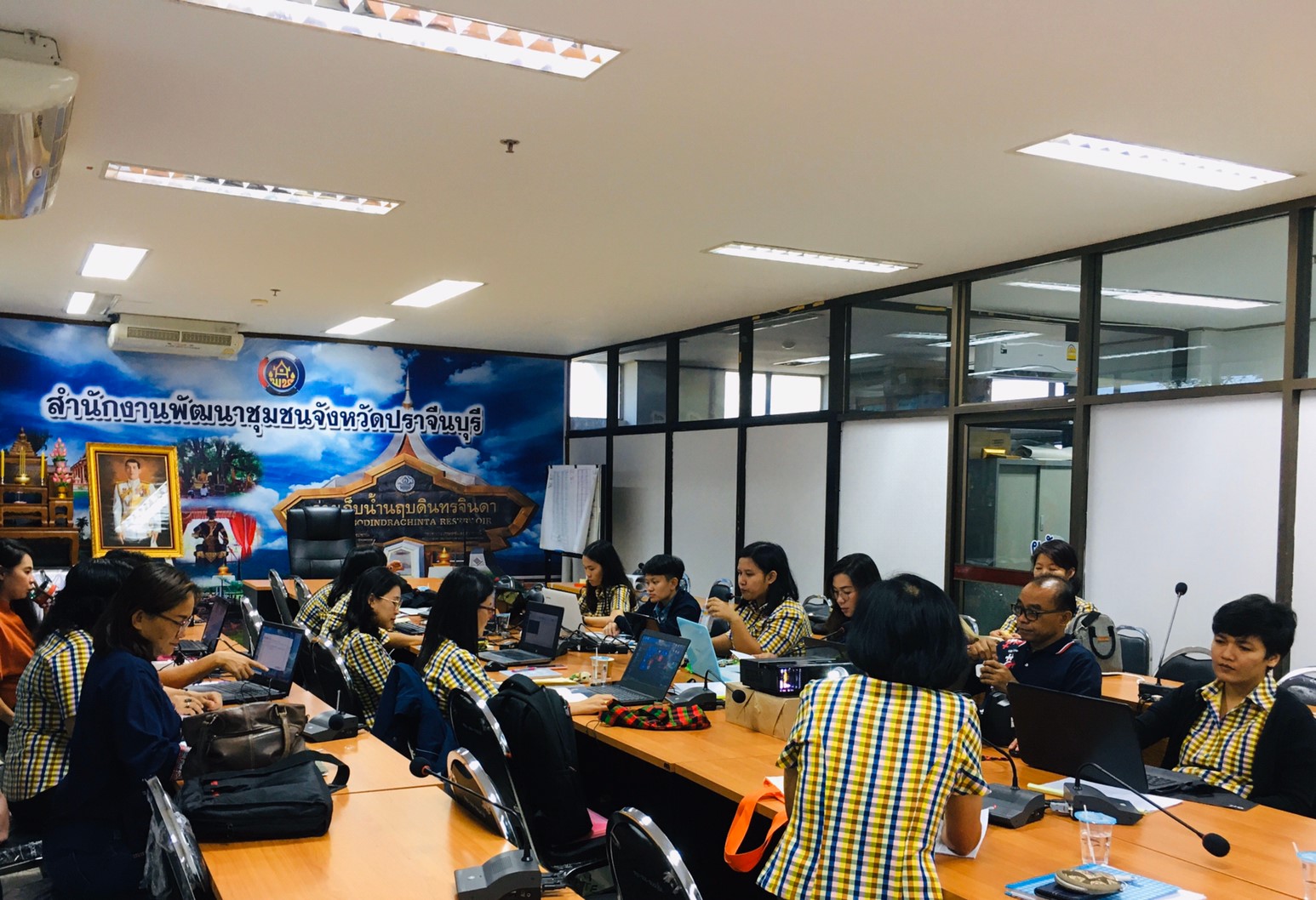 ปราจีนบุรีจัดกิจกรรมแลกเปลี่ยนเรียนรู้นักประชาสัมพันธ์อำเภอ