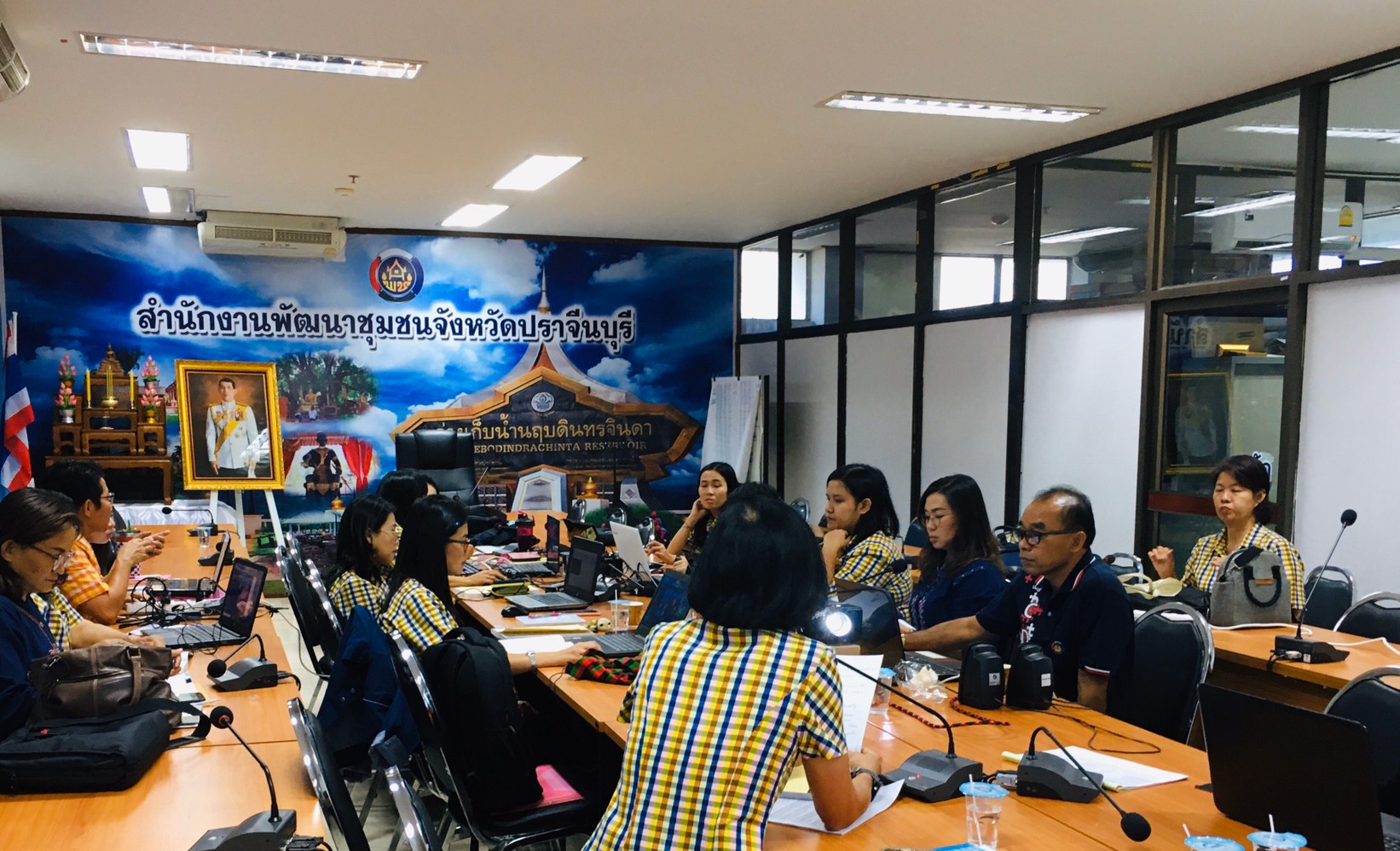 โครงการเพิ่มประสิทธิภาพการประชาสัมพันธ์งานพัฒนาชุมชน ประจำปี 2563