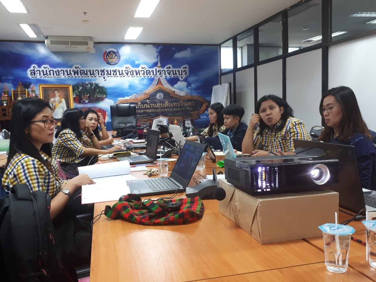 โครงการเพิ่มประสิทธิภาพการประชาสัมพันธ์งานพัฒนาชุมชน ประจำปี 2563