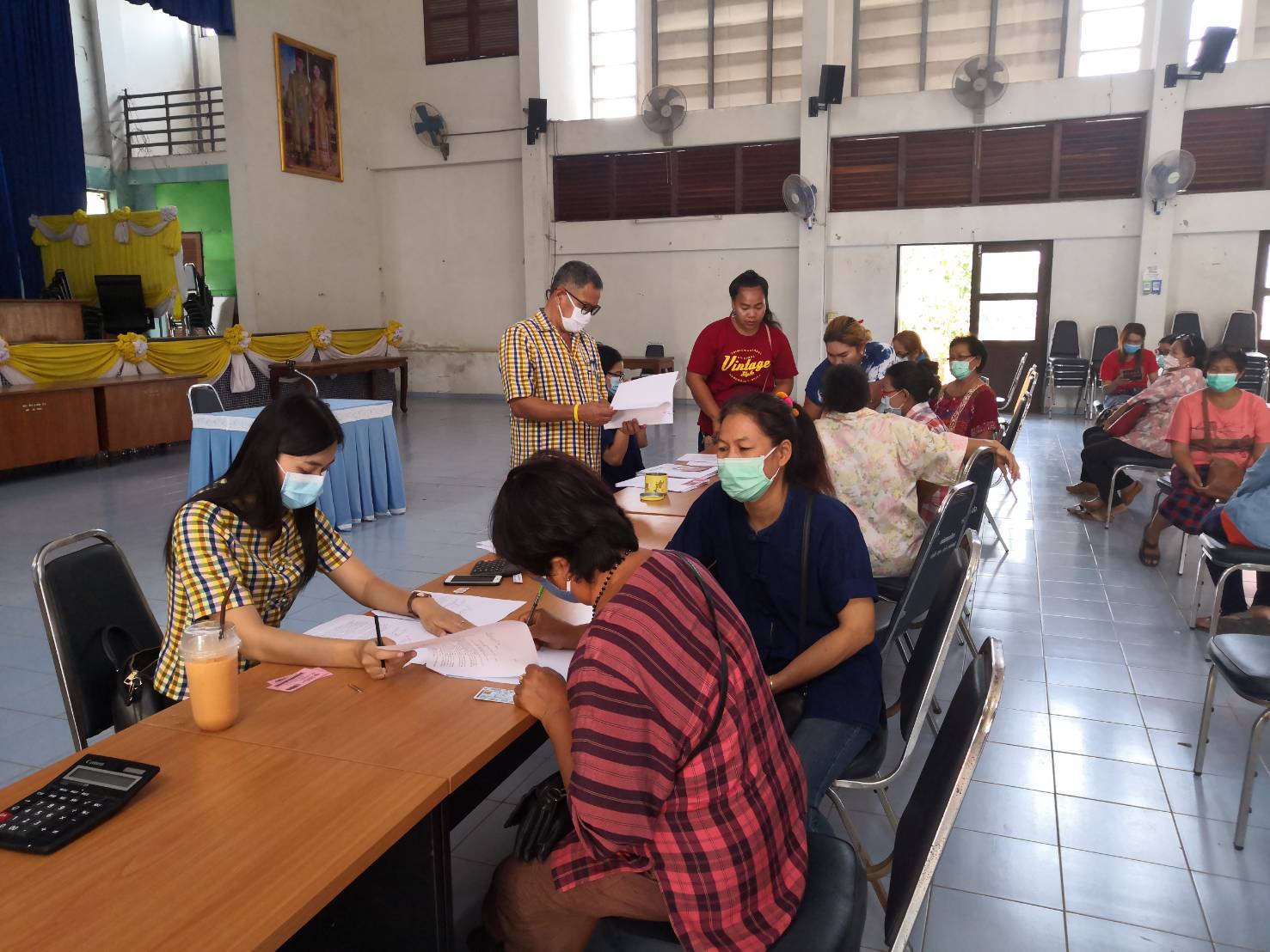 การติดตามสนับสนุนการดำเนินงานกองทุนพัฒนาบทบาทสตรี