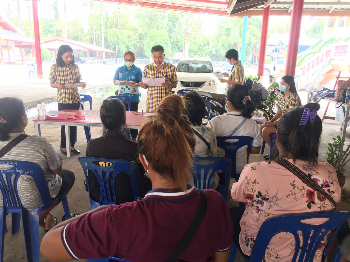 การติดตามสนับสนุนการดำเนินงานกองทุนพัฒนาบทบาทสตรี