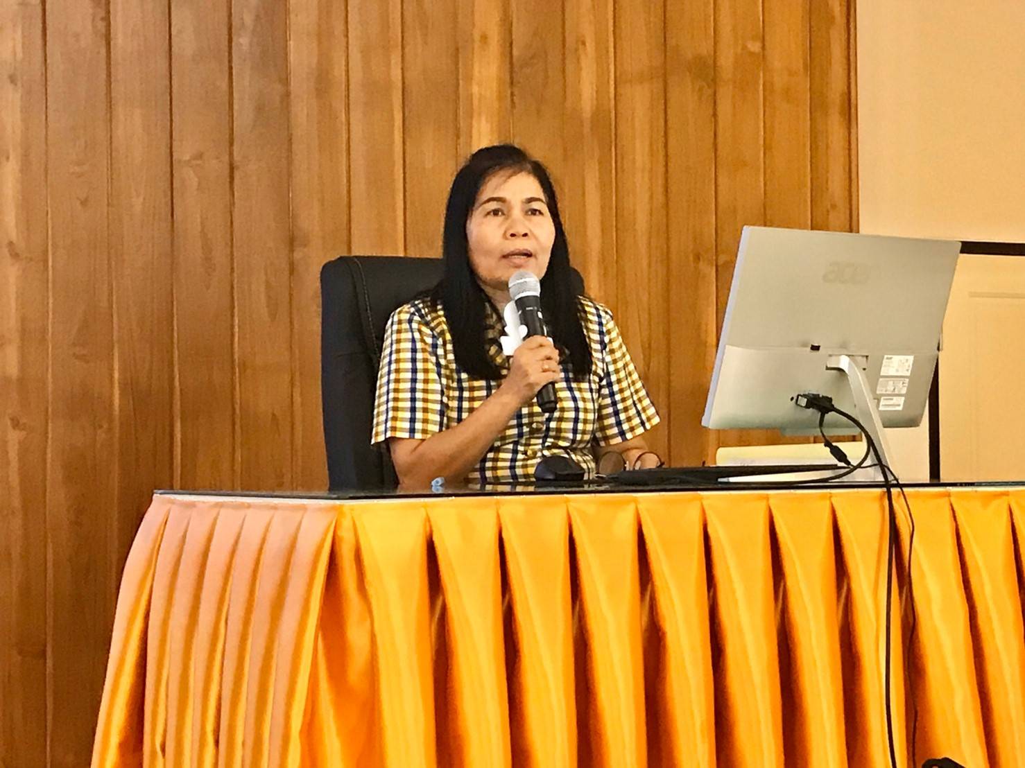 การประชุมเชิงปฏิบัติการตรวจ ติดตาม การตรวจราชการของผู้ตรวจราชการกรมการพัฒนาชุมชน เขตตรวจราชการที่ 9