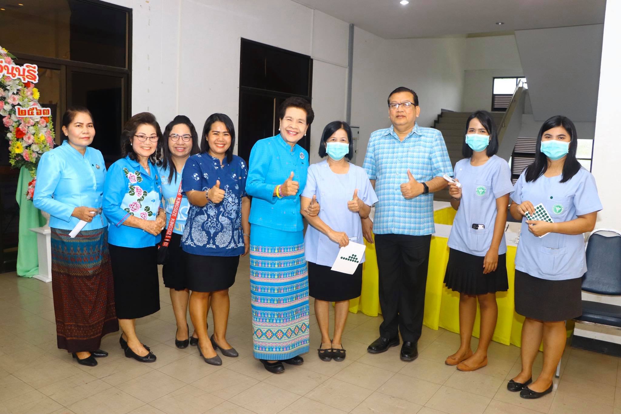 พิธีเปิดโครงการเสริมพลังสตรีสู่การพัฒนาที่ยั่งยืน ณ หอประชุมจังหวัดปราจีนบุรี