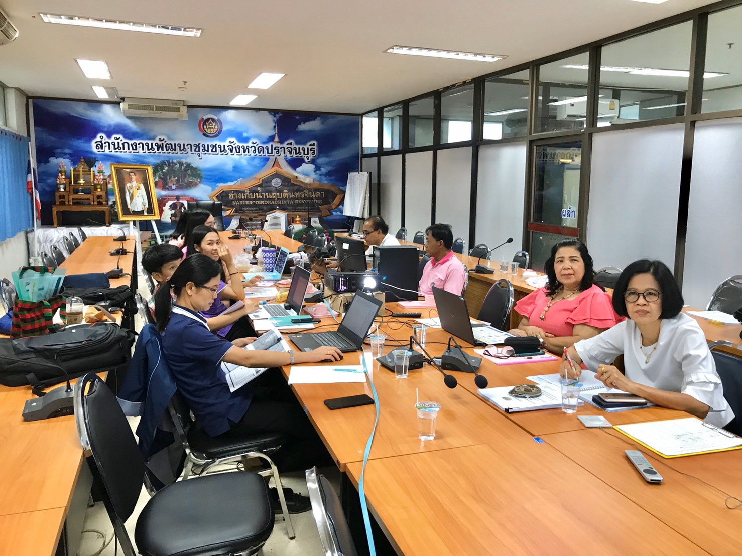 การฝึกอบรมขยายผลการใช้งานระบบบริหารจัดการข้อมูลเพื่อการพัฒนาชุมชนและจัดทำระบบการวิเคราะห์ข้อมูลตามความต้องการของผู้ใช้ประจำปี 2562