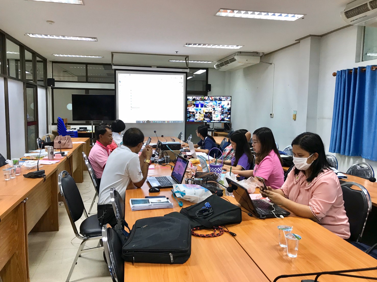 การฝึกอบรมขยายผลการใช้งานระบบบริหารจัดการข้อมูลเพื่อการพัฒนาชุมชนและจัดทำระบบการวิเคราะห์ข้อมูลตามความต้องการของผู้ใช้ประจำปี 2562