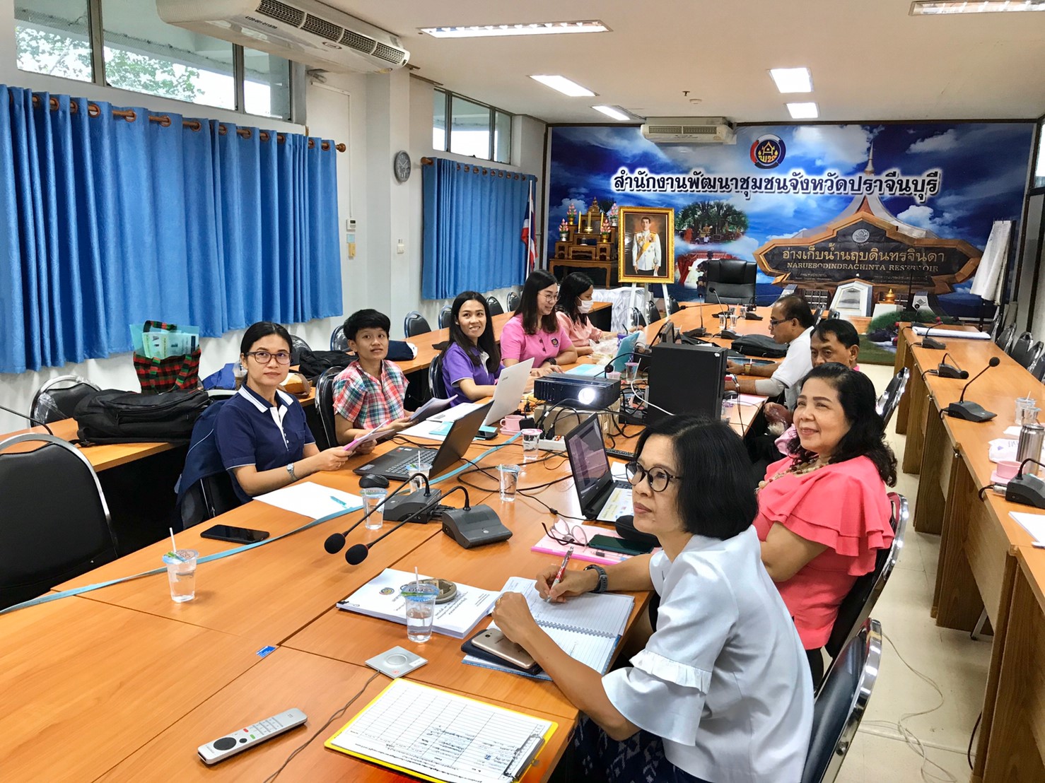 การฝึกอบรมขยายผลการใช้งานระบบบริหารจัดการข้อมูลเพื่อการพัฒนาชุมชนและจัดทำระบบการวิเคราะห์ข้อมูลตามความต้องการของผู้ใช้ประจำปี 2562