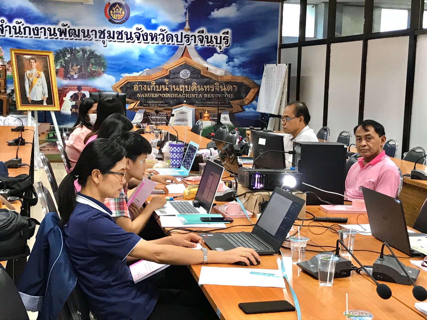 การฝึกอบรมขยายผลการใช้งานระบบบริหารจัดการข้อมูลเพื่อการพัฒนาชุมชนและจัดทำระบบการวิเคราะห์ข้อมูลตามความต้องการของผู้ใช้ประจำปี 2562