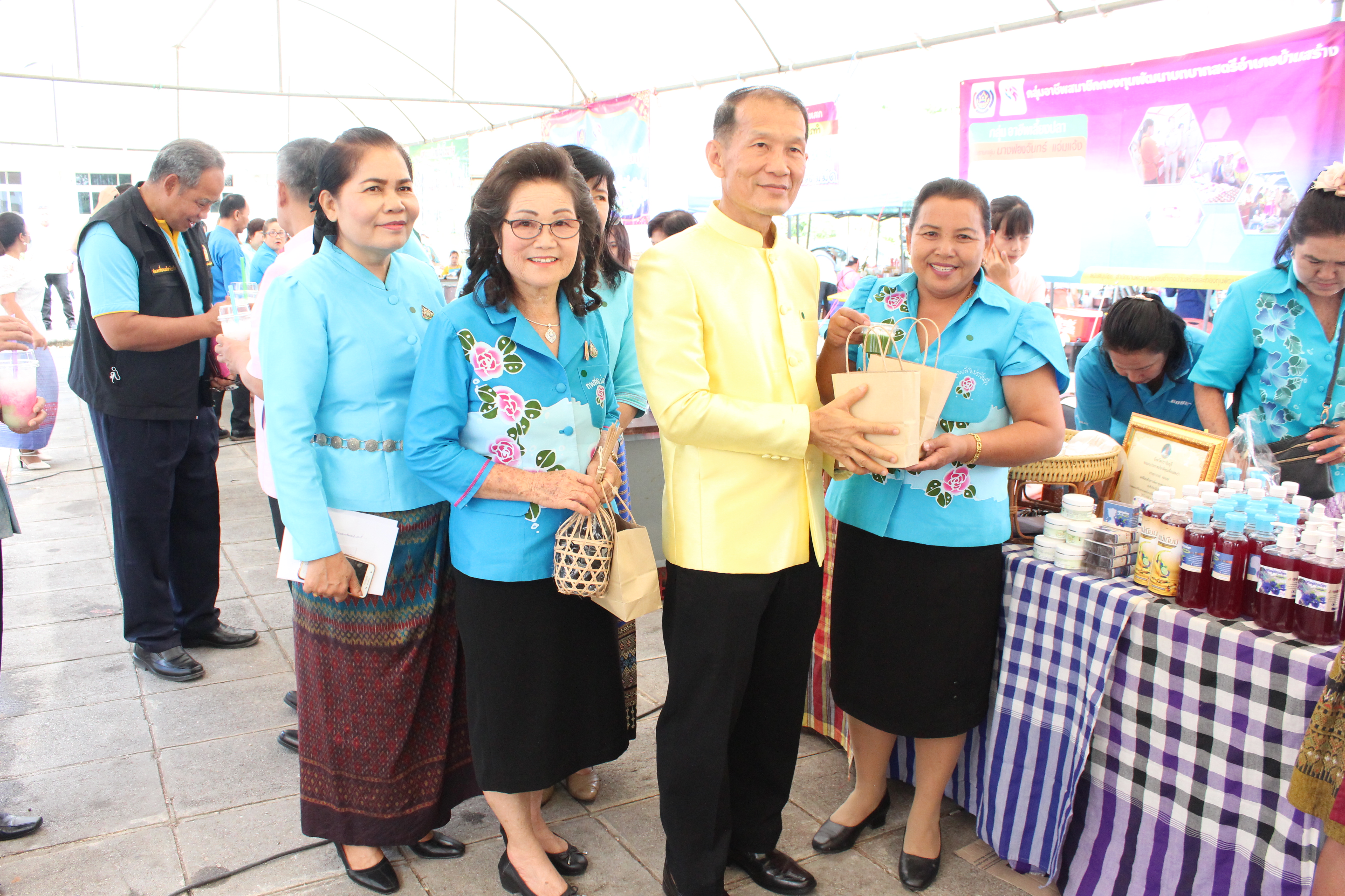 พิธีเปิดโครงการเสริมพลังสตรีสู่การพัฒนาที่ยั่งยืน ณ หอประชุมจังหวัดปราจีนบุรี