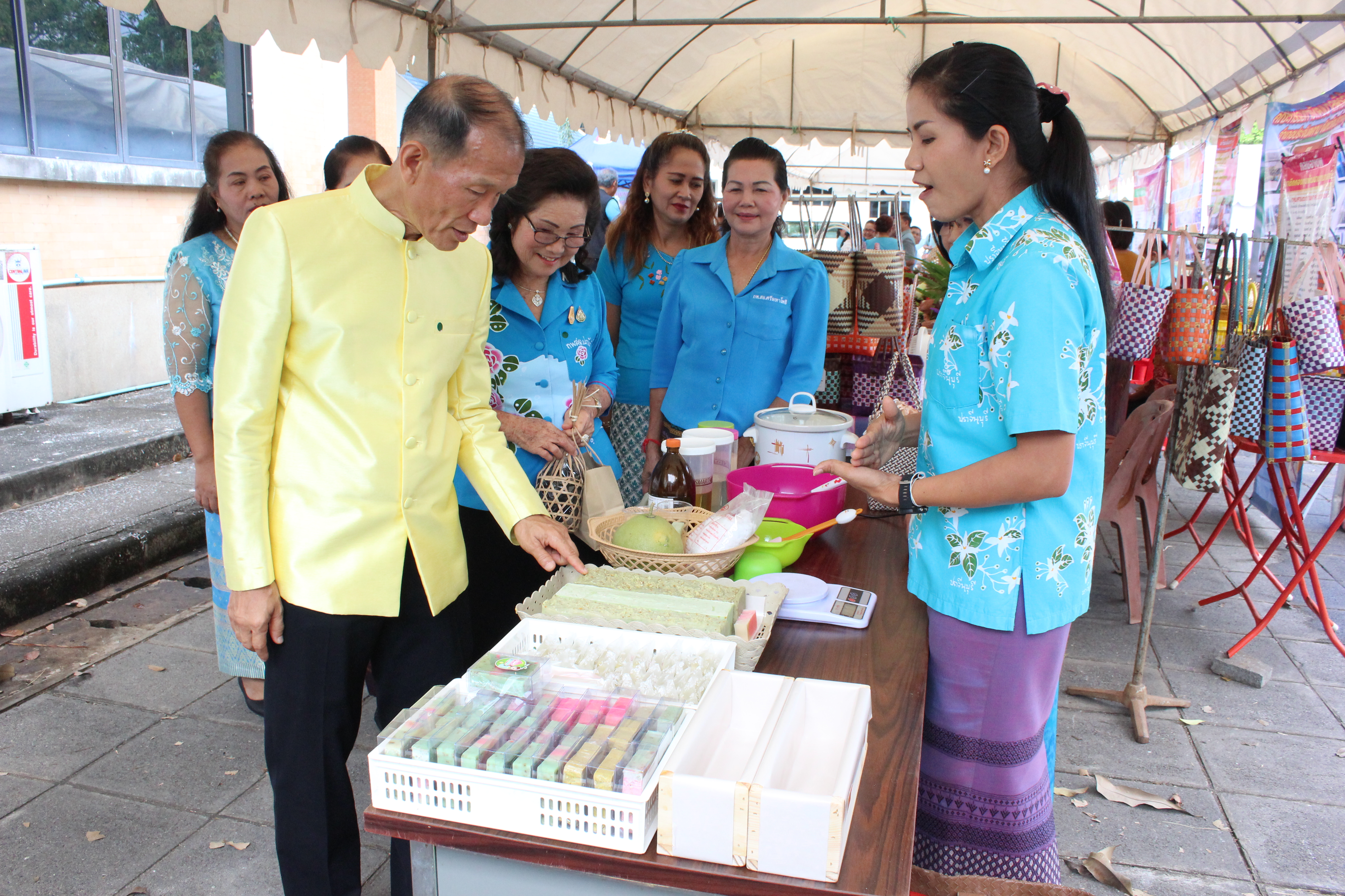 พิธีเปิดโครงการเสริมพลังสตรีสู่การพัฒนาที่ยั่งยืน ณ หอประชุมจังหวัดปราจีนบุรี
