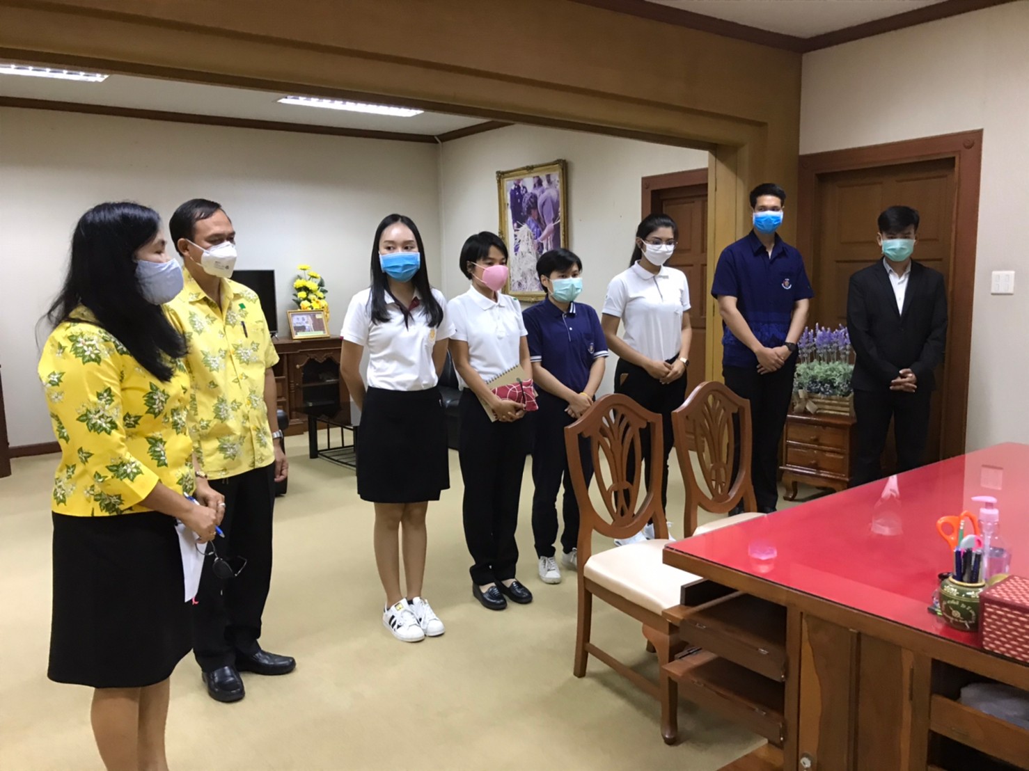 ข้าราชการบรรจุใหม่ “นักวิชาการพัฒนาชุมชนปฏิบัติการ” เข้ารายงานตัวและคาราวะผู้ว่าราชการจังหวัดปราจีนบุรี รองผู้ว่าราชการจังหวัดปราจีนบุรี และปลัดจังหวัดปราจีนบุรี