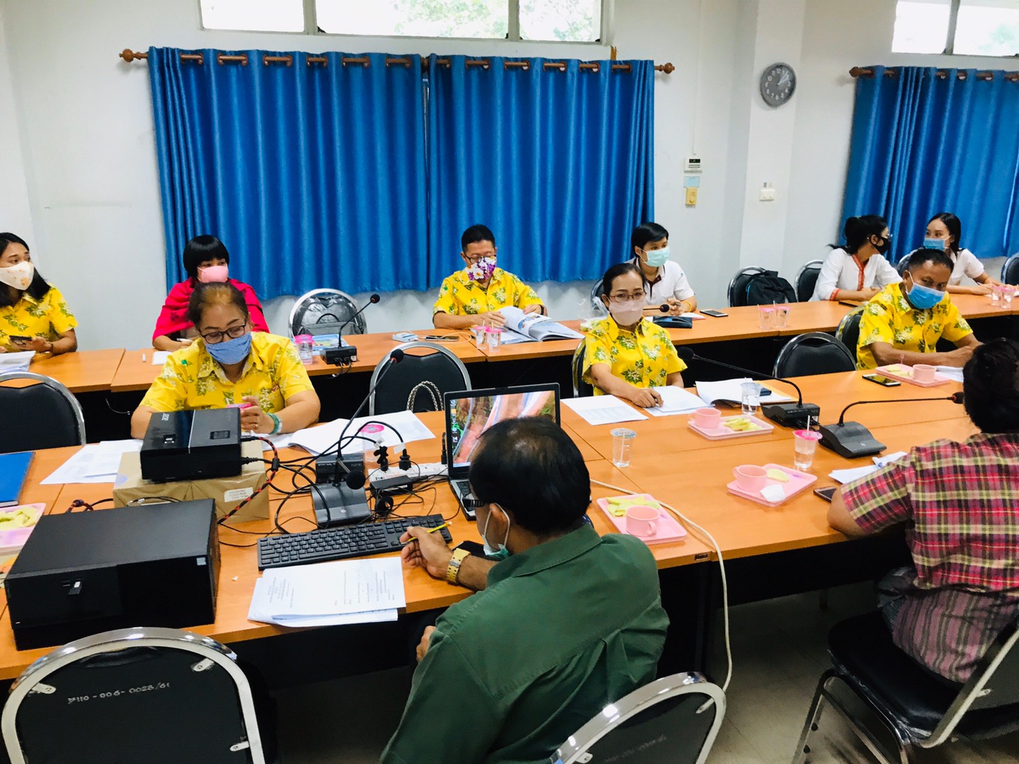 การประชุมผู้บริหารงานพัฒนาชุมชน นักวิชาการพัฒนาชุมชน สำนักงานพัฒนาชุมชนจังหวัดปราจีนบุรี ครั้งที่ 3/2563 ประจำเดือนมีนาคม 2563