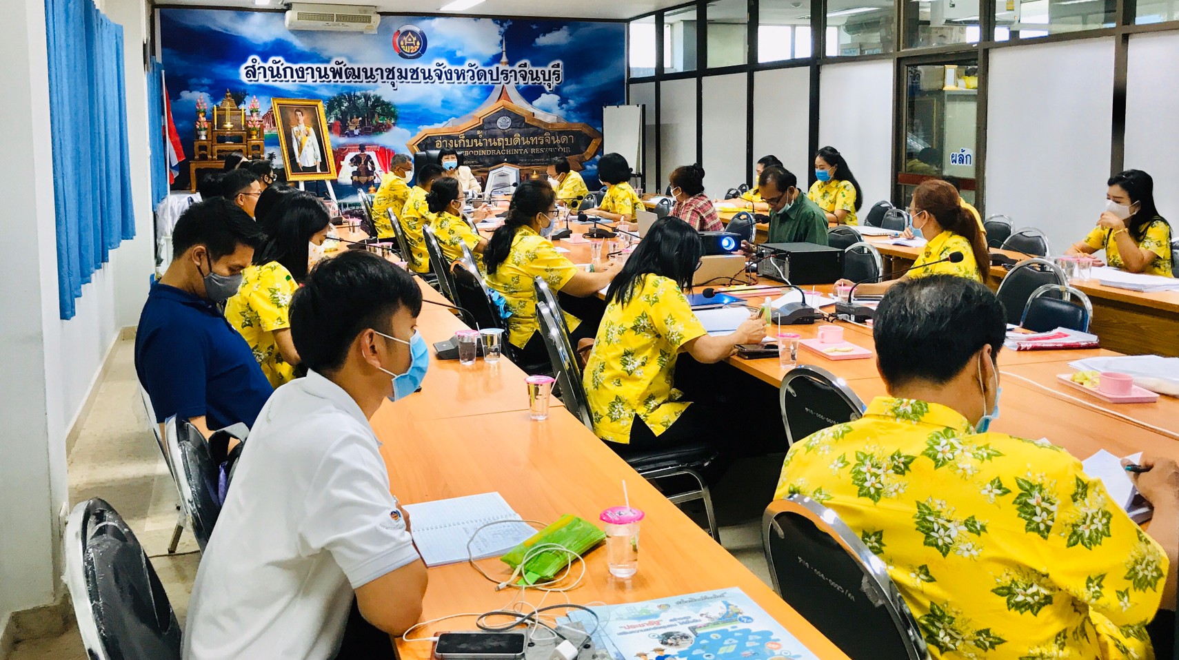 การประชุมผู้บริหารงานพัฒนาชุมชน นักวิชาการพัฒนาชุมชน สำนักงานพัฒนาชุมชนจังหวัดปราจีนบุรี ครั้งที่ 3/2563 ประจำเดือนมีนาคม 2563