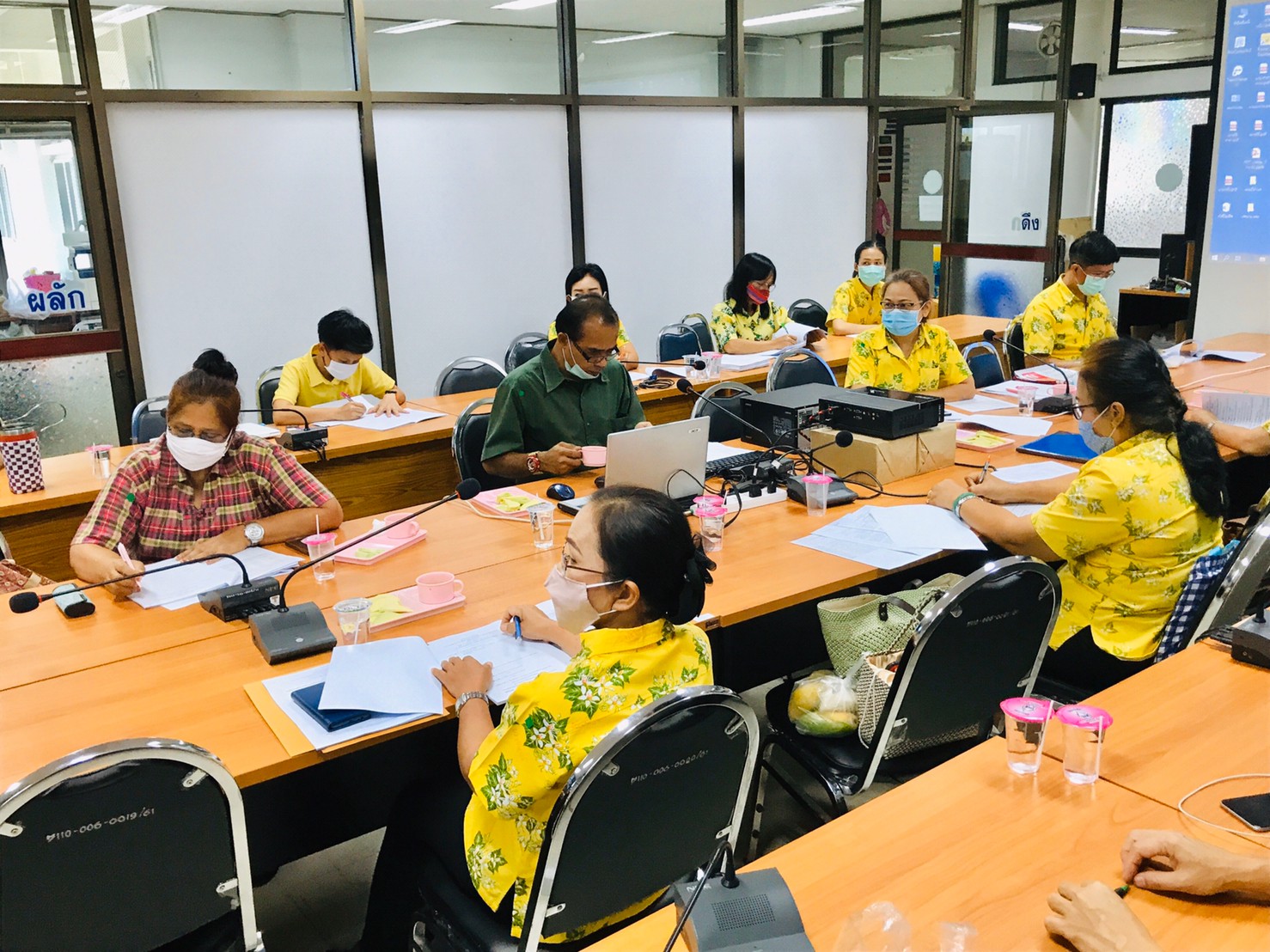 การประชุมผู้บริหารงานพัฒนาชุมชน นักวิชาการพัฒนาชุมชน สำนักงานพัฒนาชุมชนจังหวัดปราจีนบุรี ครั้งที่ 3/2563 ประจำเดือนมีนาคม 2563