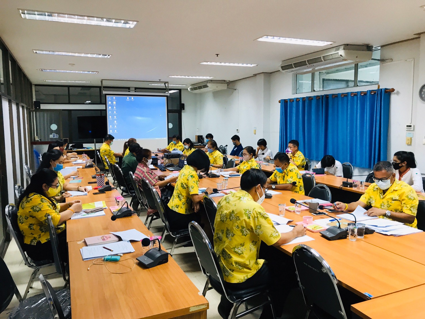 การประชุมผู้บริหารงานพัฒนาชุมชน นักวิชาการพัฒนาชุมชน สำนักงานพัฒนาชุมชนจังหวัดปราจีนบุรี ครั้งที่ 3/2563 ประจำเดือนมีนาคม 2563
