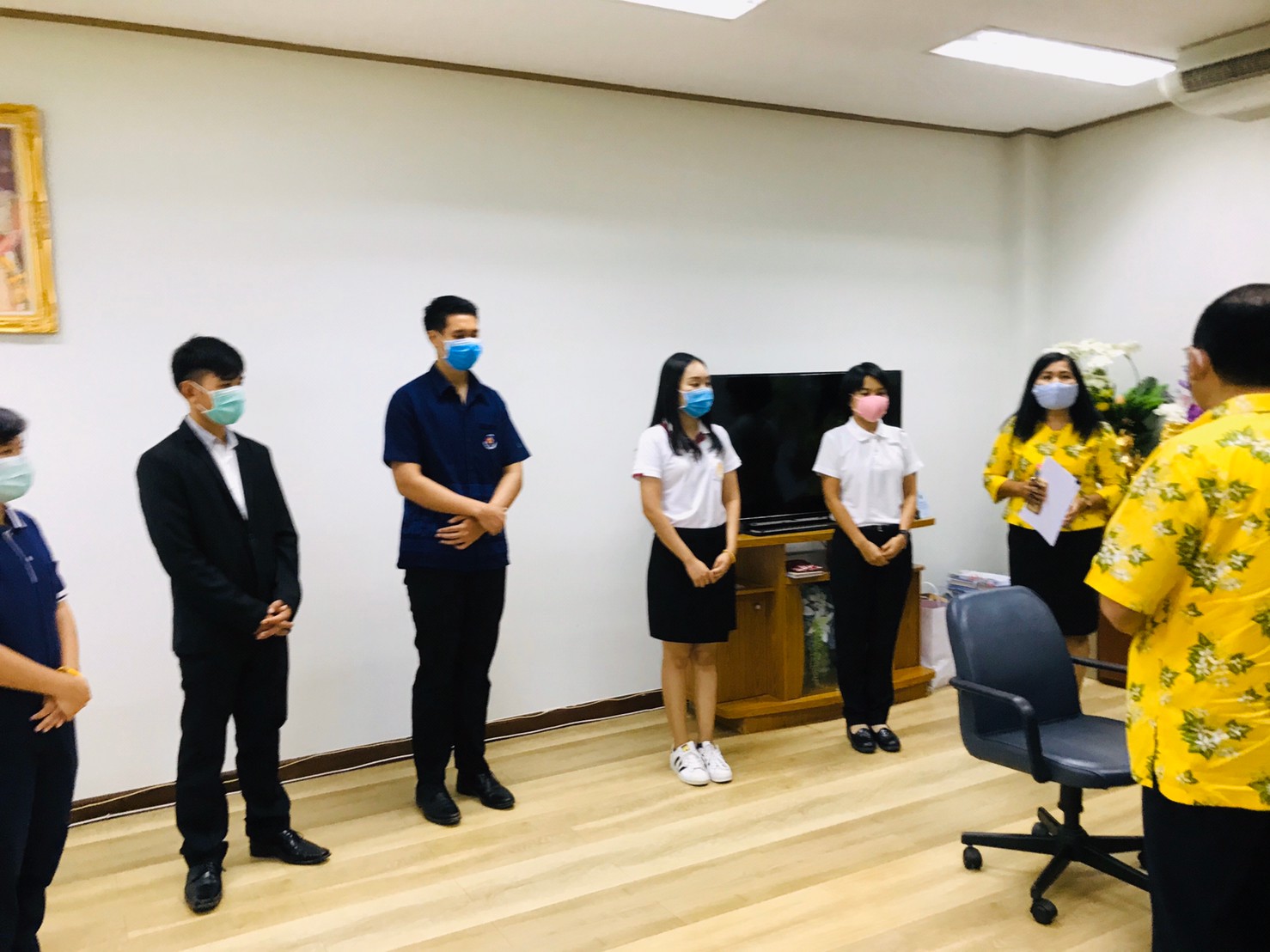 ข้าราชการบรรจุใหม่ “นักวิชาการพัฒนาชุมชนปฏิบัติการ” เข้ารายงานตัวและคาราวะผู้ว่าราชการจังหวัดปราจีนบุรี รองผู้ว่าราชการจังหวัดปราจีนบุรี และปลัดจังหวัดปราจีนบุรี
