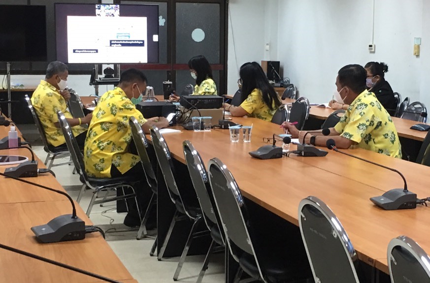 การประชุมชี้แจงแนวทางการขับเคลื่อนโครงการ/กิจกรรมตามแผนการปฏิบัติงานและแผนการใช้จ่ายงบประมาณ ประจำปีงบประมาณ พ.ศ. 2563 (ไตรมาส 3 – 4) ผ่านระบบวิดีทัศน์ทางไกล (Video Conference) และ TV พช.