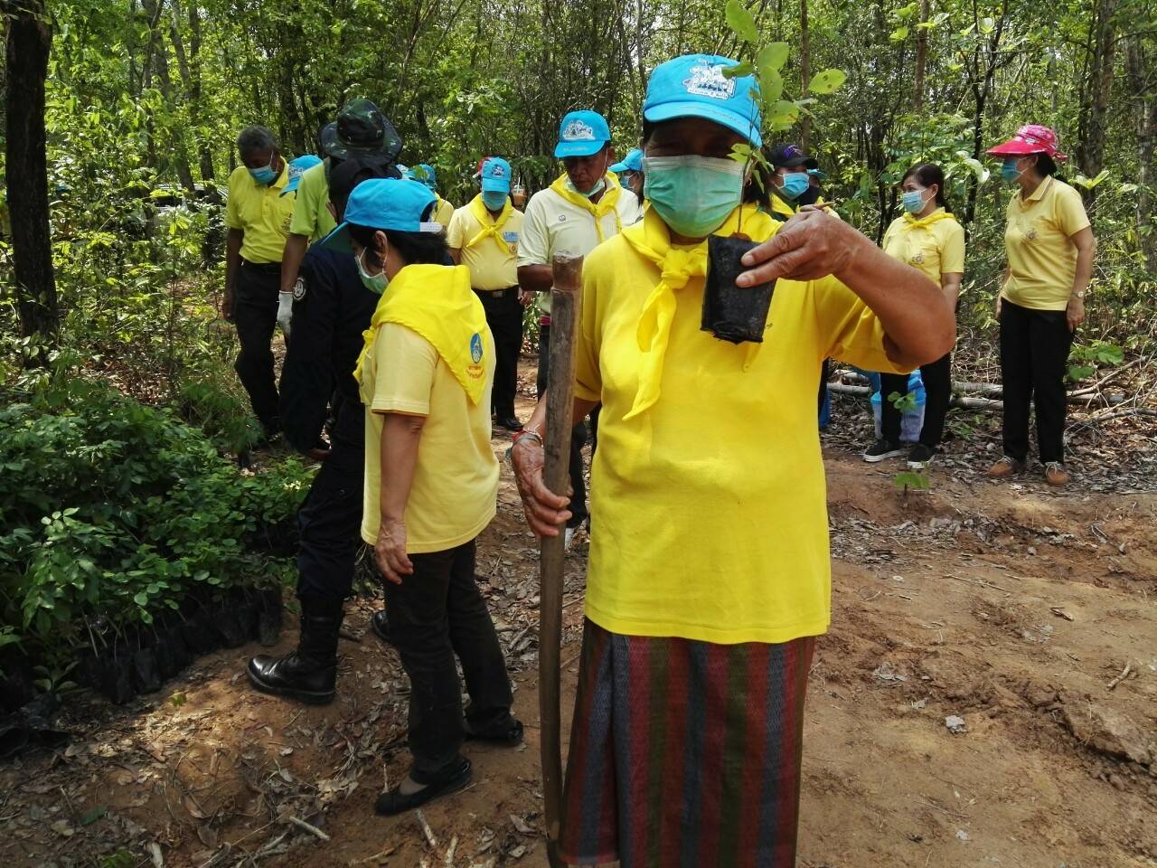 โครงการปลูกป่าเฉลิมพระเกียรติ เนื่องในโอกาสมหามงคลพระราชพิธีบรมราชาภิเษก ครบรอบ 1 ปี ของพระบาทสมเด็จพระปรเมนทรรามาธิบดีศรีสินทรมหาวชิราลงกรณ พระวชิรเกล้าเจ้าอยู่หัว