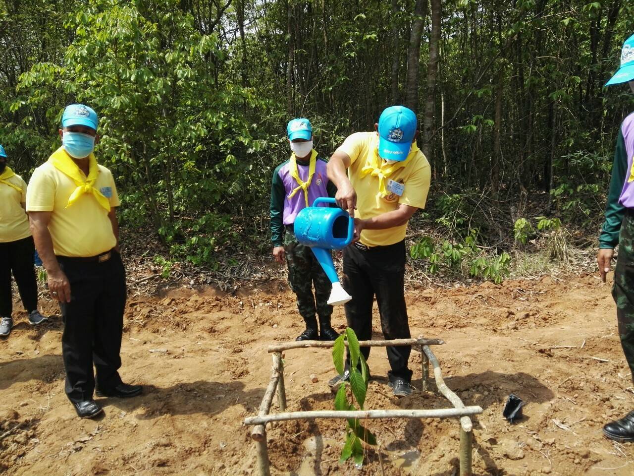โครงการปลูกป่าเฉลิมพระเกียรติ เนื่องในโอกาสมหามงคลพระราชพิธีบรมราชาภิเษก ครบรอบ 1 ปี ของพระบาทสมเด็จพระปรเมนทรรามาธิบดีศรีสินทรมหาวชิราลงกรณ พระวชิรเกล้าเจ้าอยู่หัว